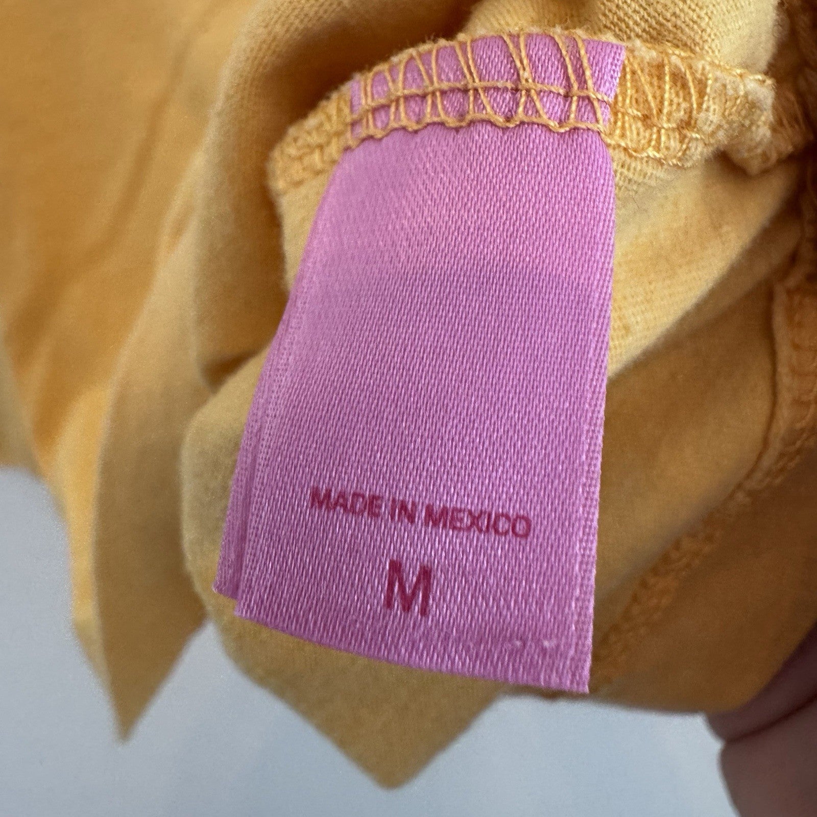 Victoria’s Secret PINK USC Southern California Tee Shirt M Yellow Y2K