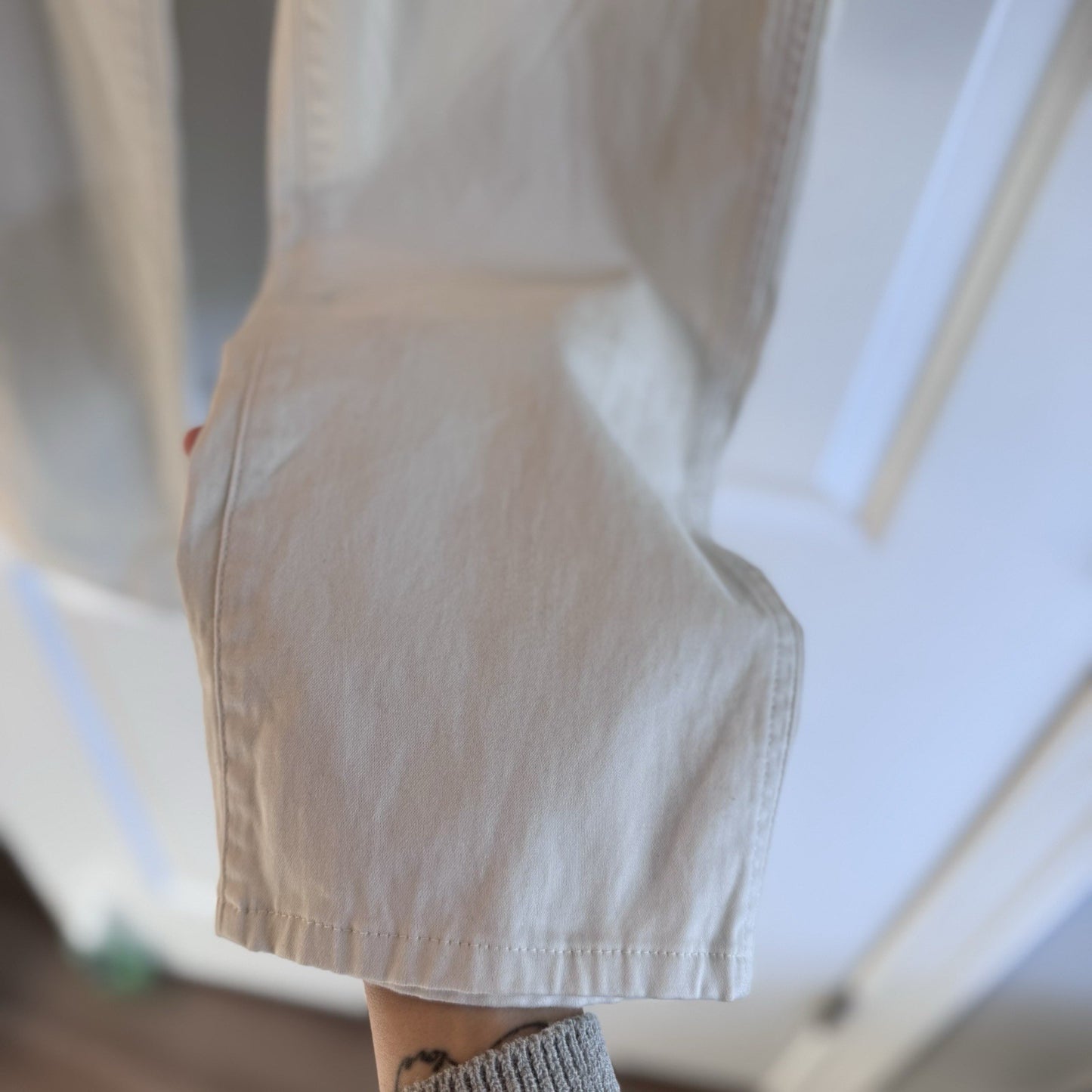 Stitch Golf Pants Mens 30x30 Beige Stretch Performance Trousers Cotton Blend