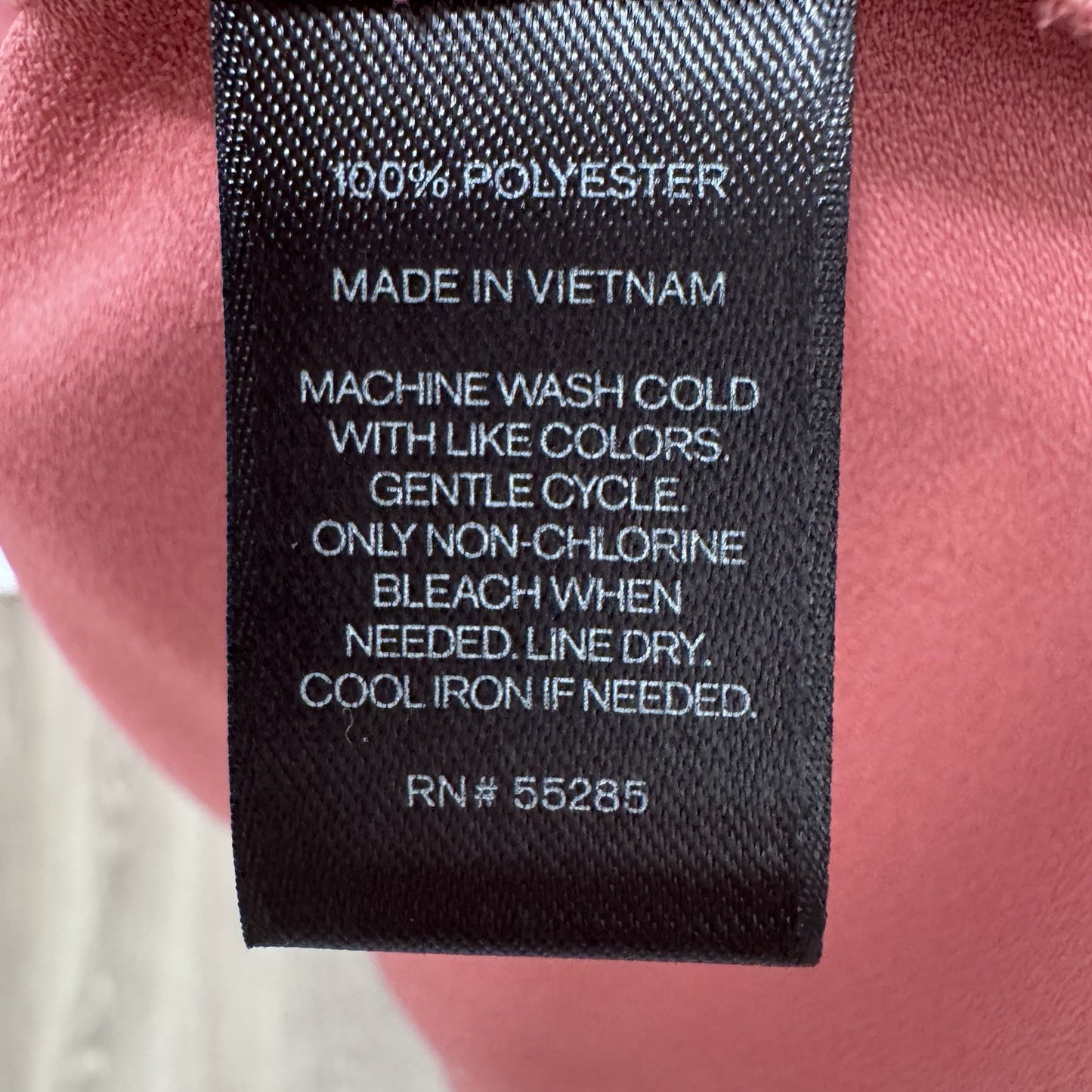 Express Women’s Large Pink Long Sleeve Mini Dress Elastic Waist Boho Style