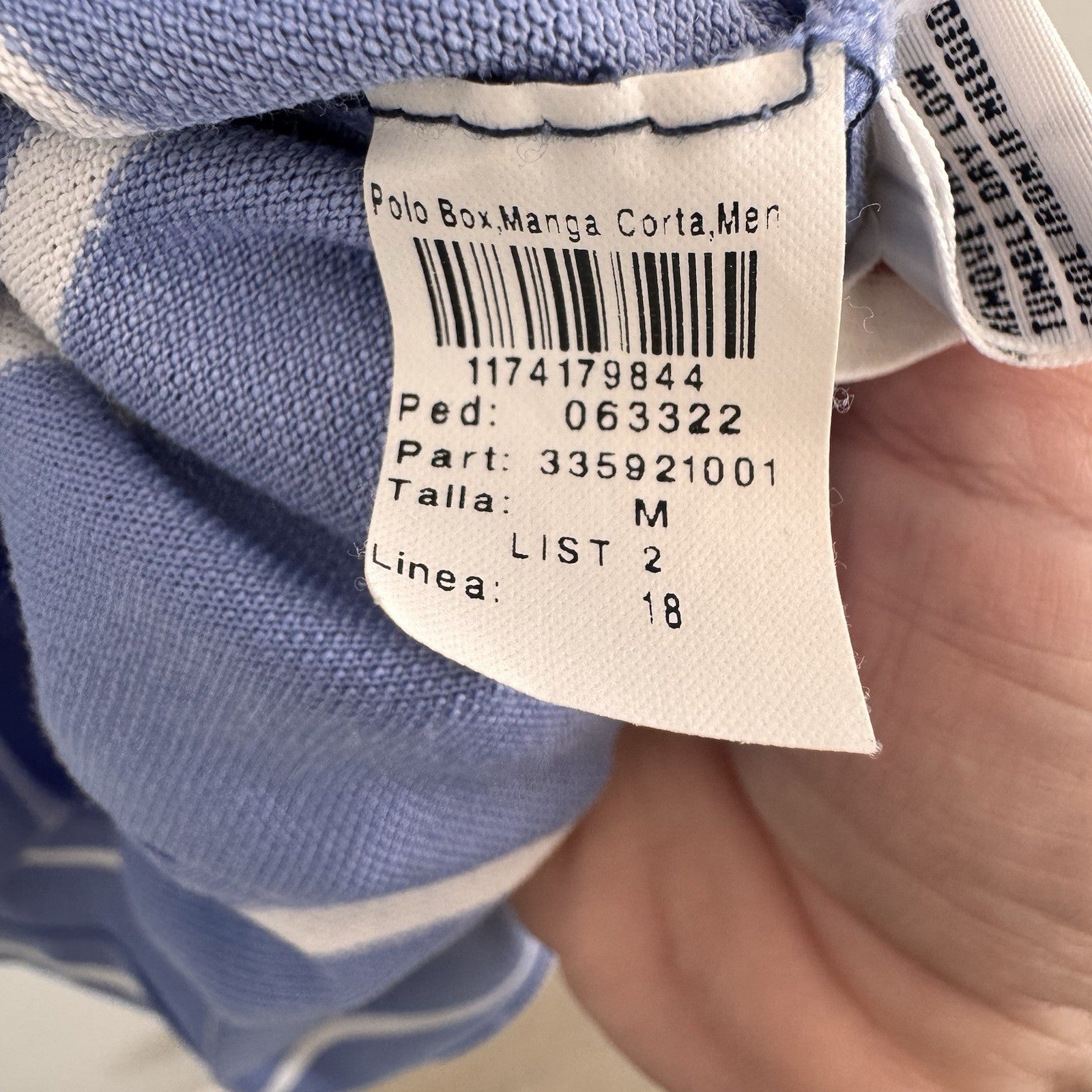 Polo Golf Ralph Lauren Mens Medium Performance Pima Cotton Striped Polo Blue