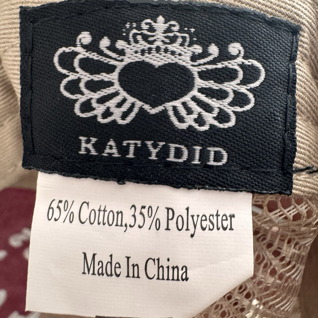Katydid Don’t Mess With Texas Girls Trucker Hat Distressed NWT Pink Boutique