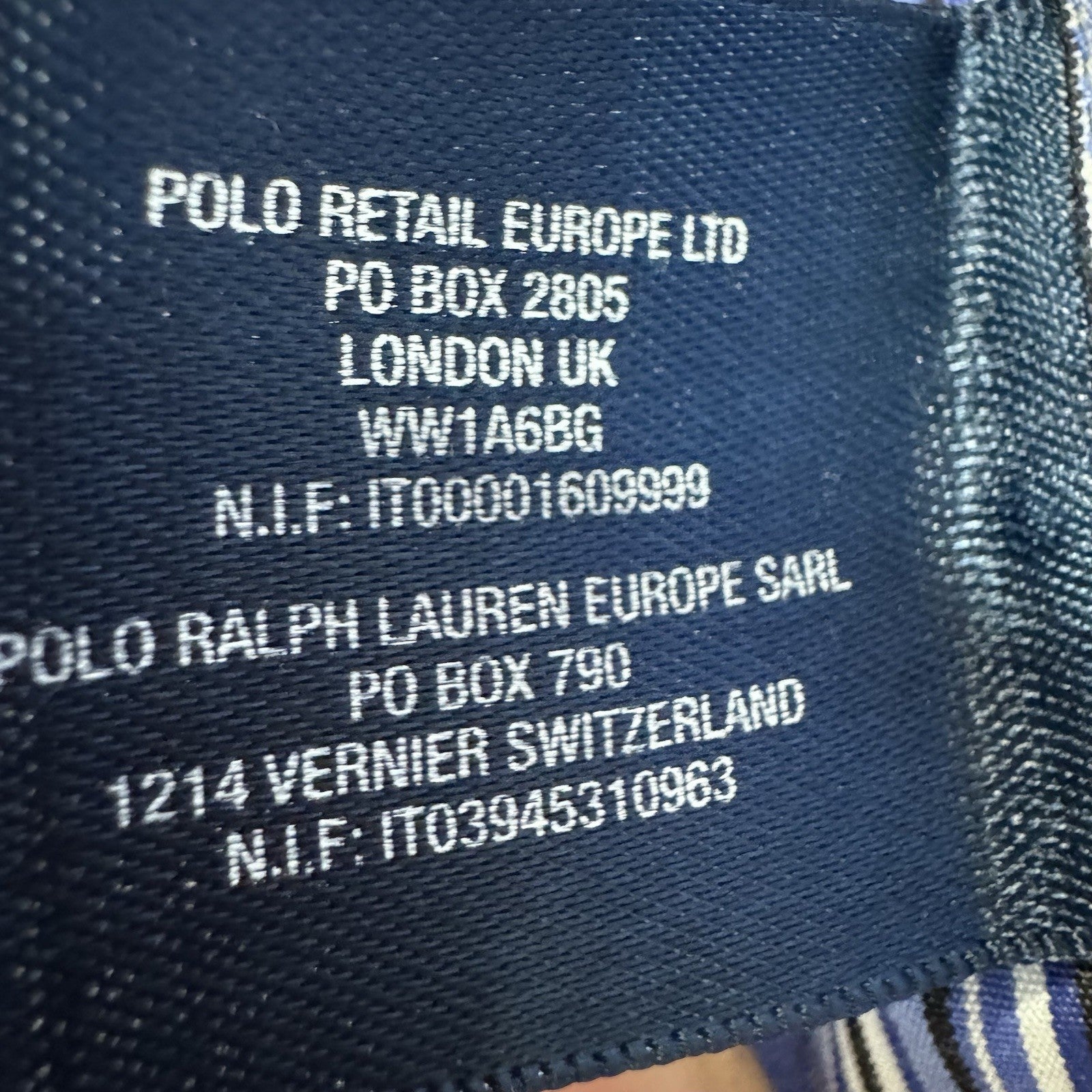 Ralph Lauren Boys Blue Striped Long Sleeve Preppy Button Down Shirt Medium 10/12