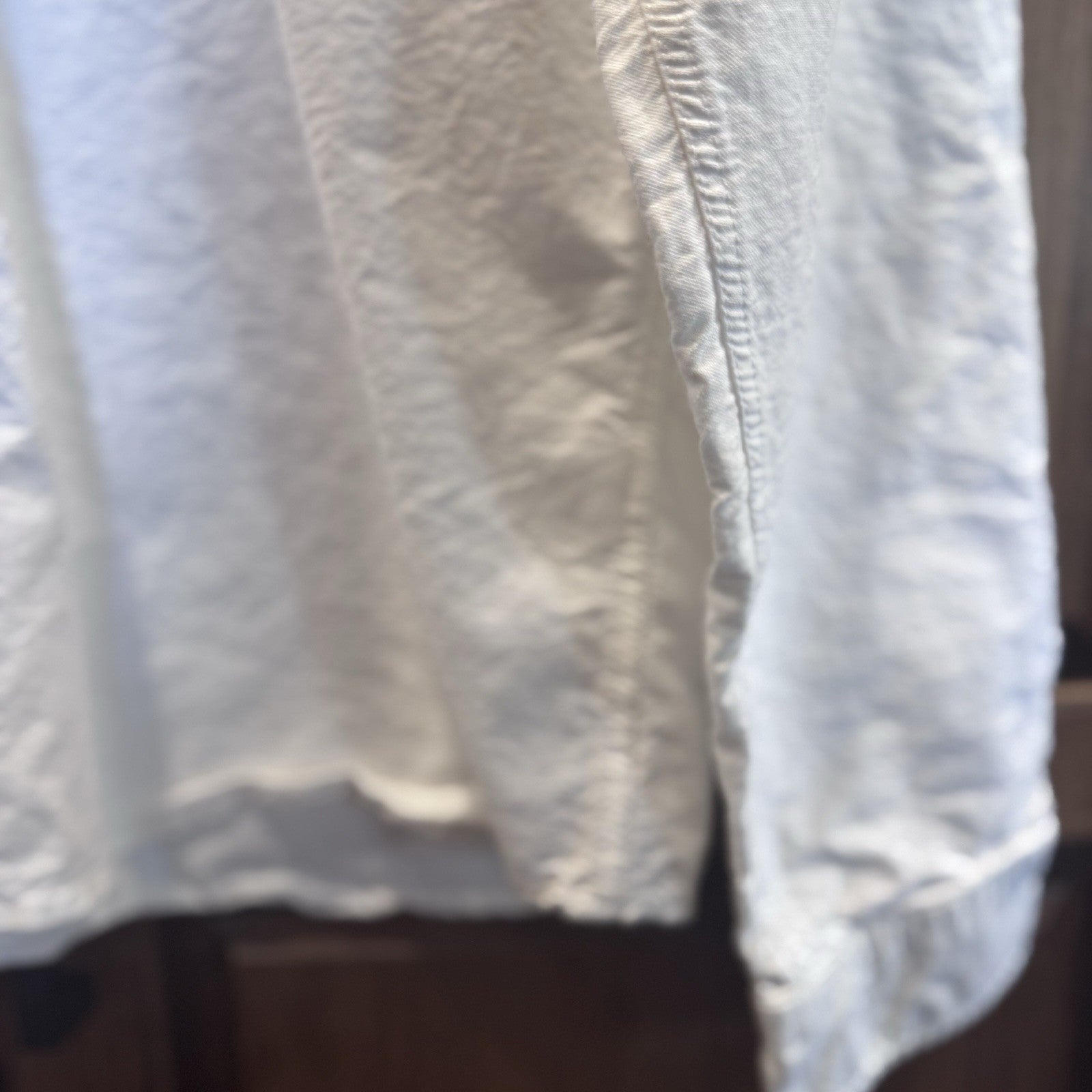 Vintage Red Men’s White Button-Down Shirt XL Long Sleeve 100% Cotton Casual 2013