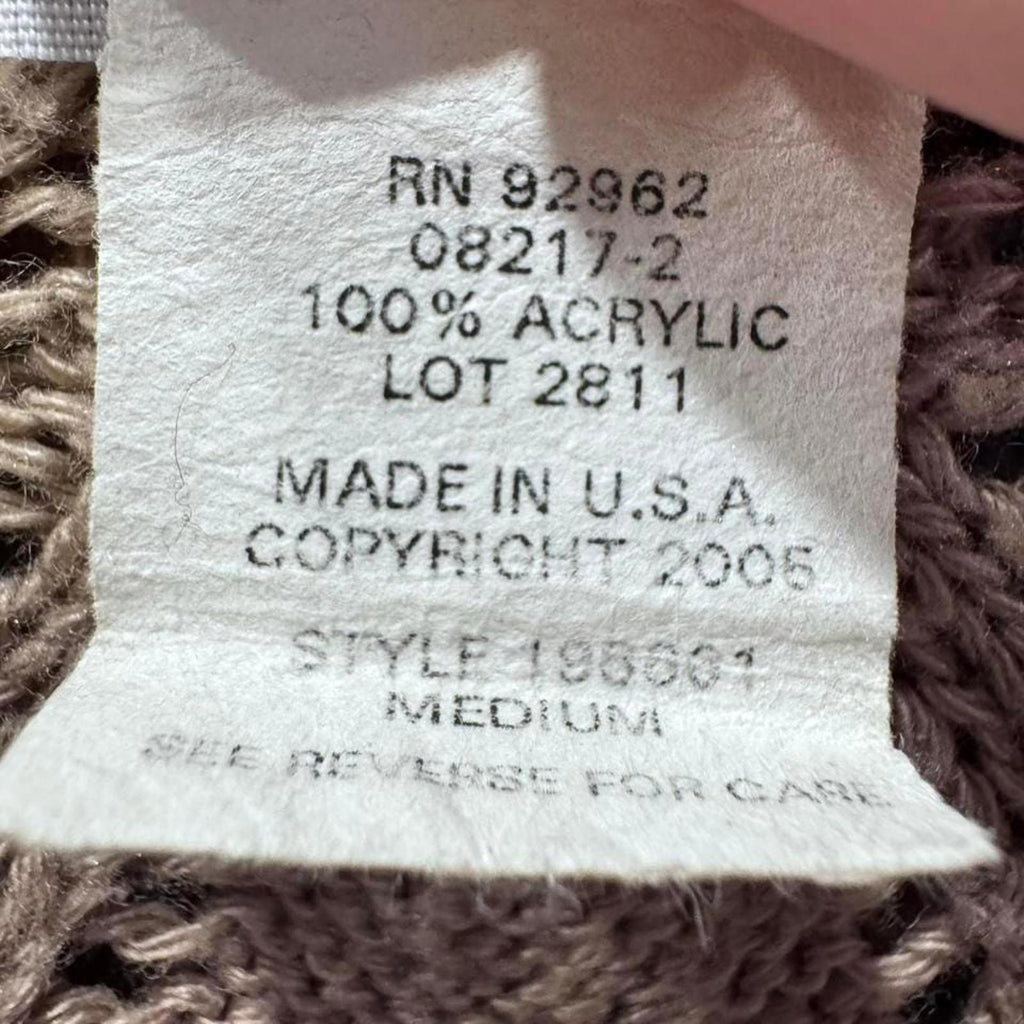 Great American sportswear. Vintage 2005 Y2K Medium crochet knitted style dress