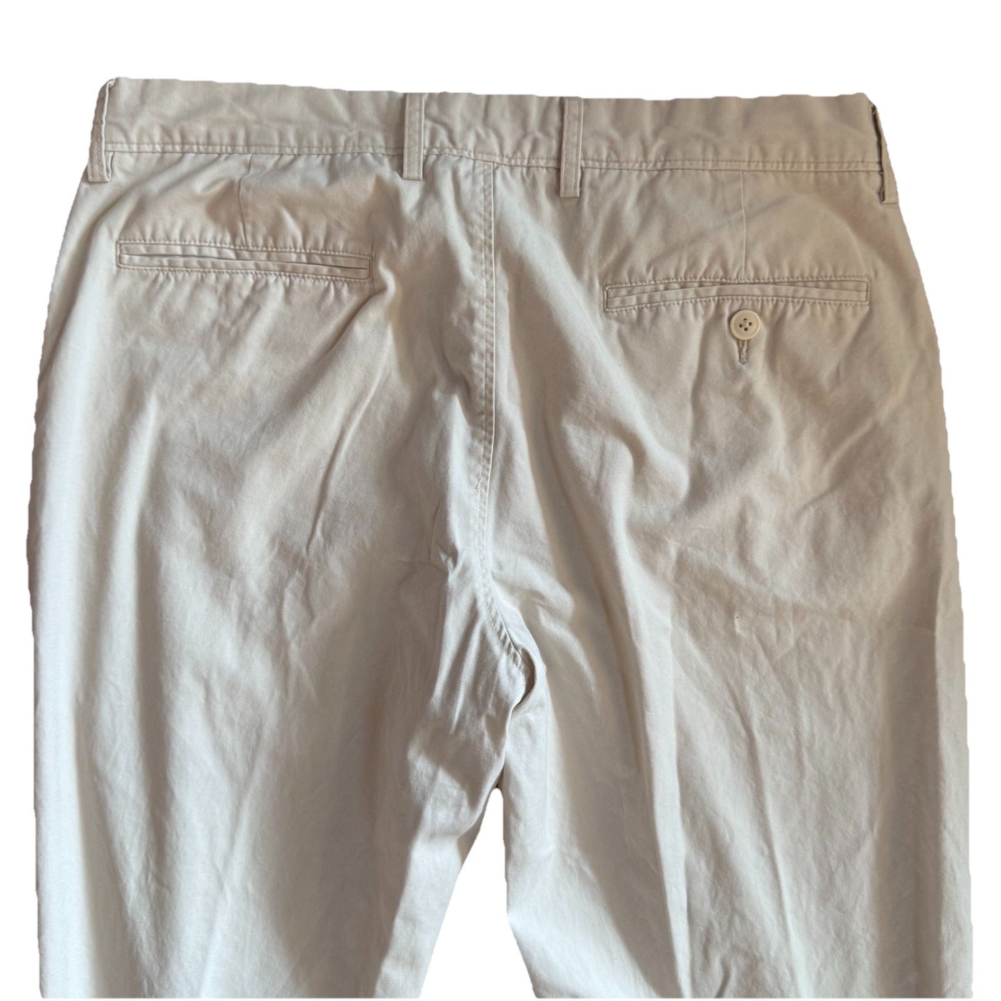 J.Crew Sutton Summerweight Chino Pants 32x34 | 100% Cotton Beige Slim Fit