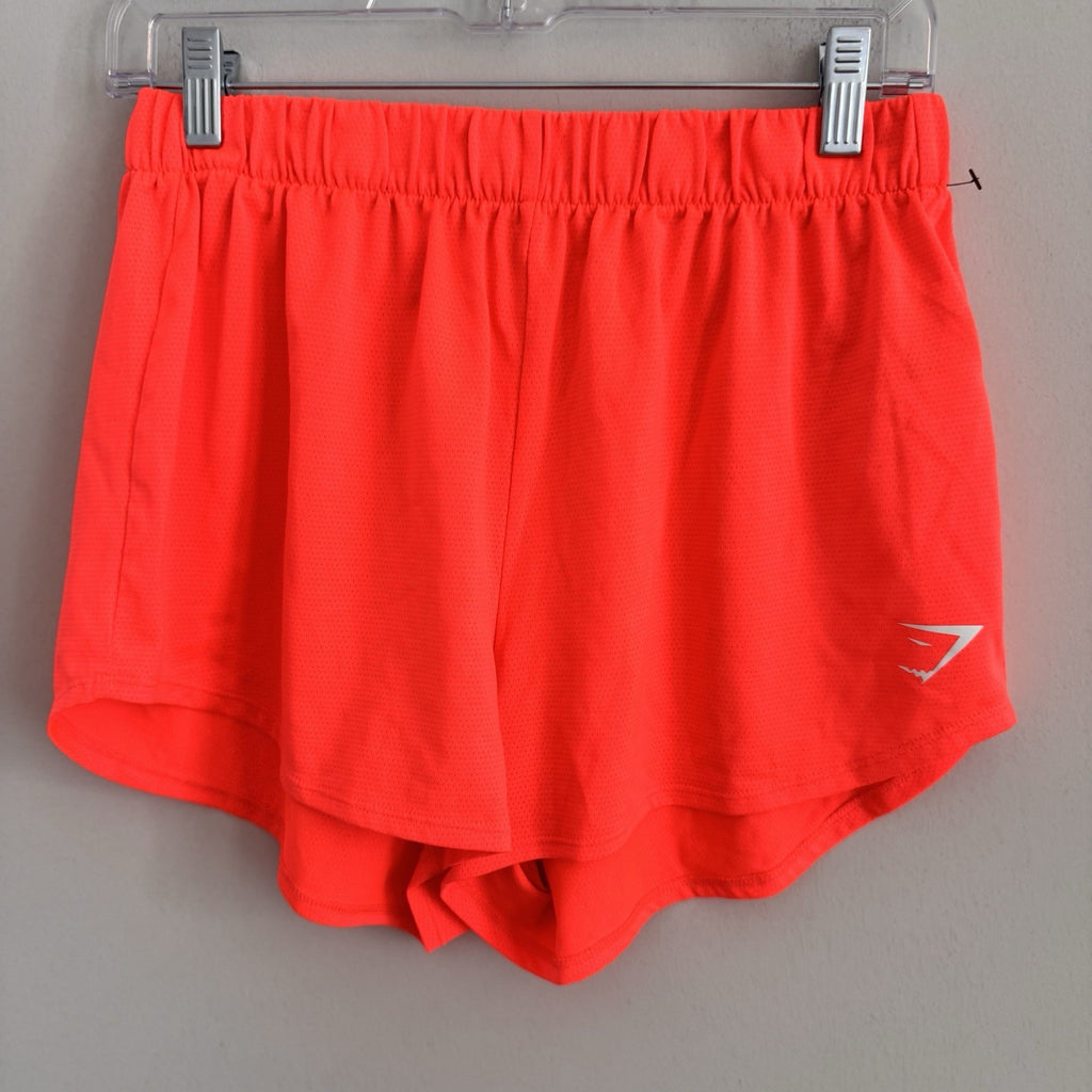 Lot of 3 Gymshark Women’s Medium M Athletic Bundle Scrunch Shorts Joggers Coral