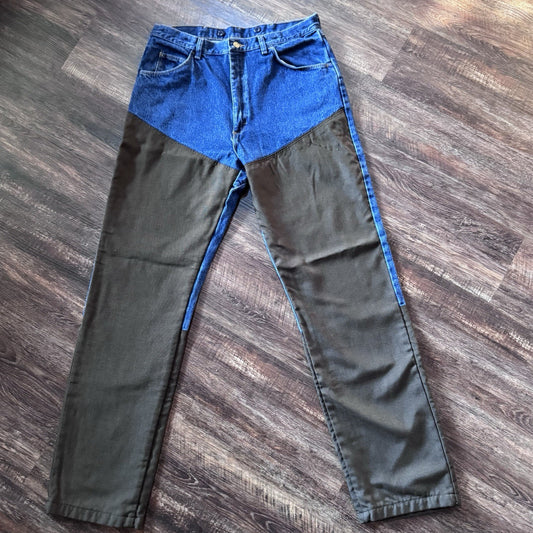 Wrangler ProGear PG101AN Jeans 36x36 Men’s Blue Denim Hunting Pants Reinforced