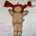 Rare Vintage Cabbage Patch Kids Coleco 1978/1982 double pony Red Hair Blue Eyes