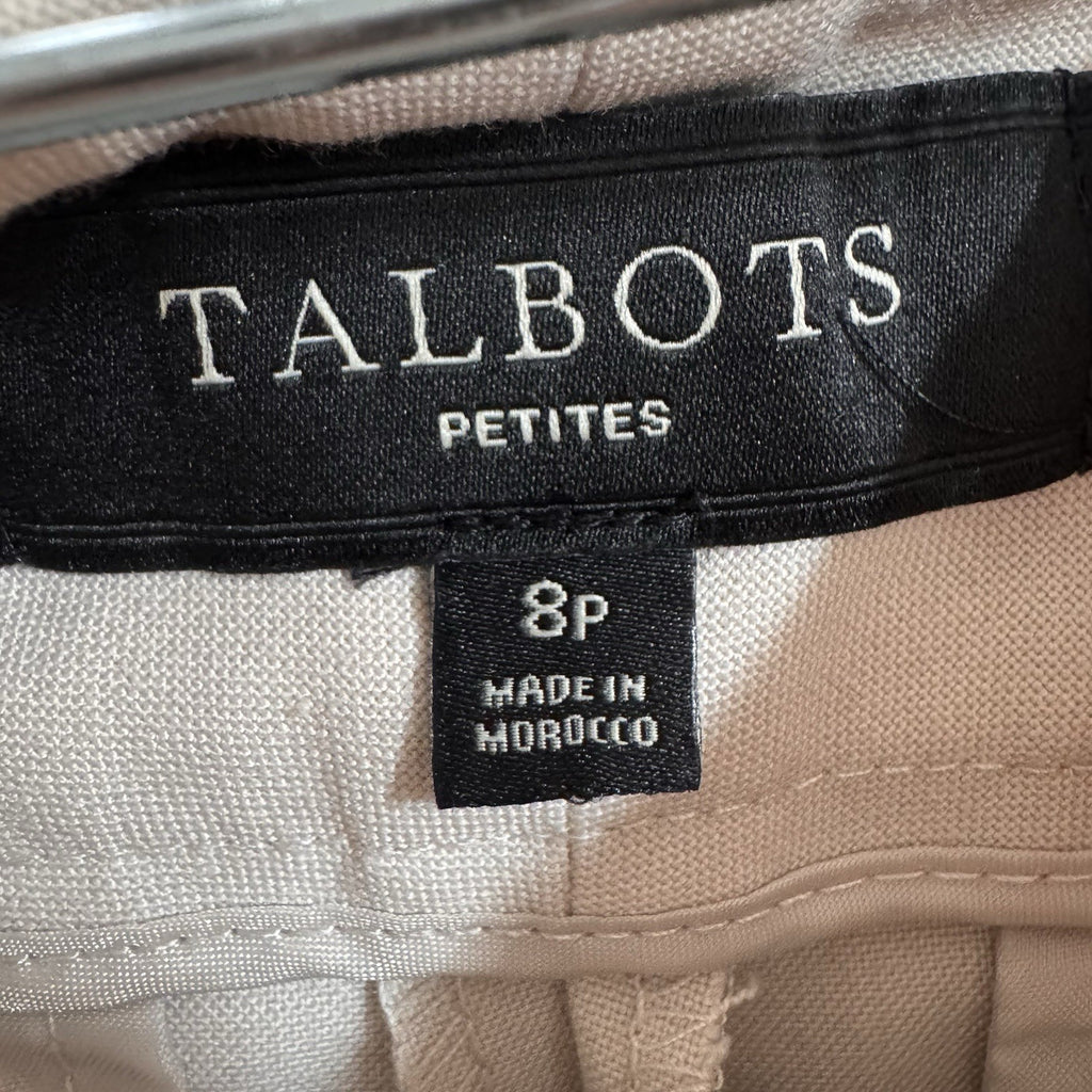 Talbots Women’s Size 8P Pants Shorts Lot 5pc Pink Beige Floral Career