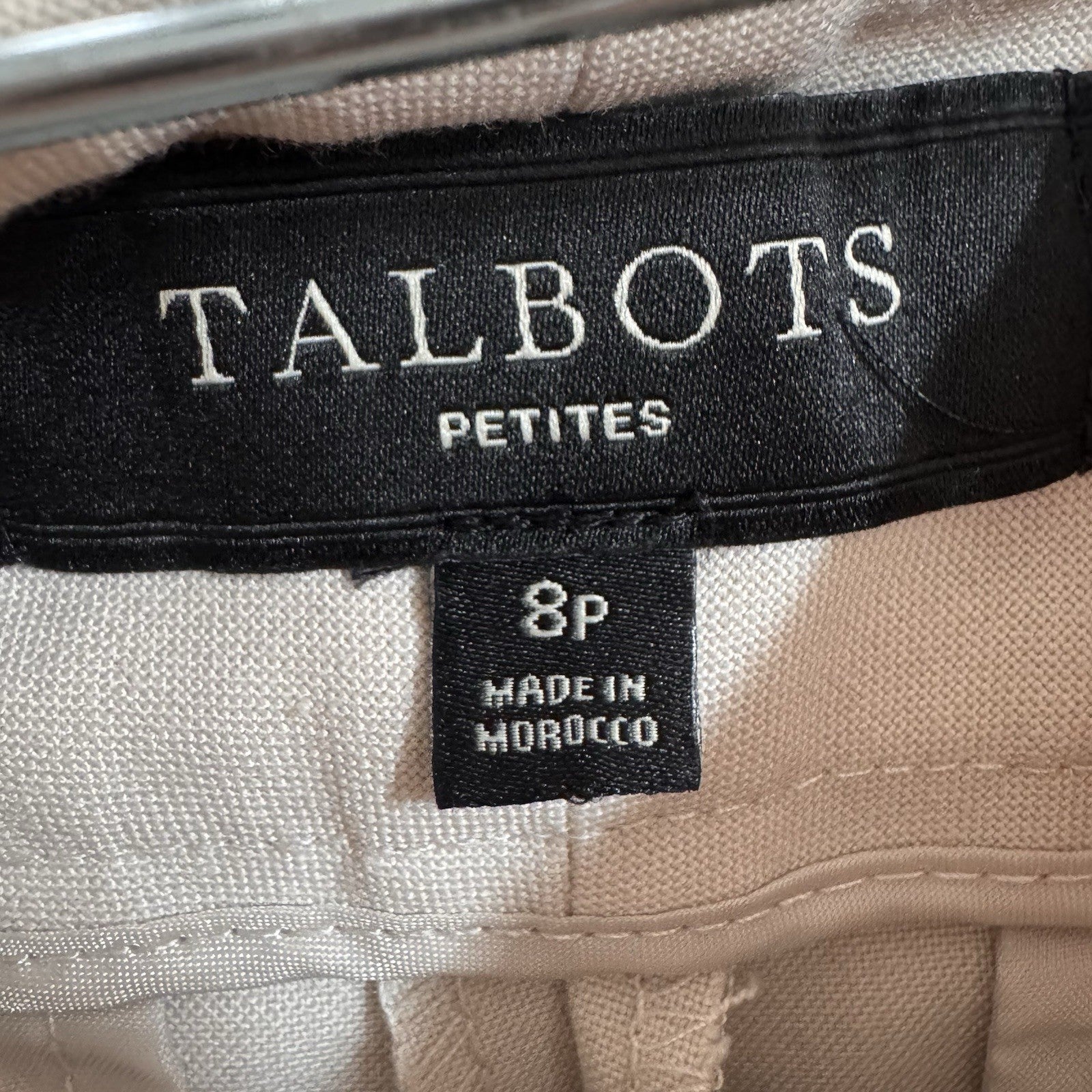 Talbots Women’s Size 8P Pants Shorts Lot 5pc Pink Beige Floral Career