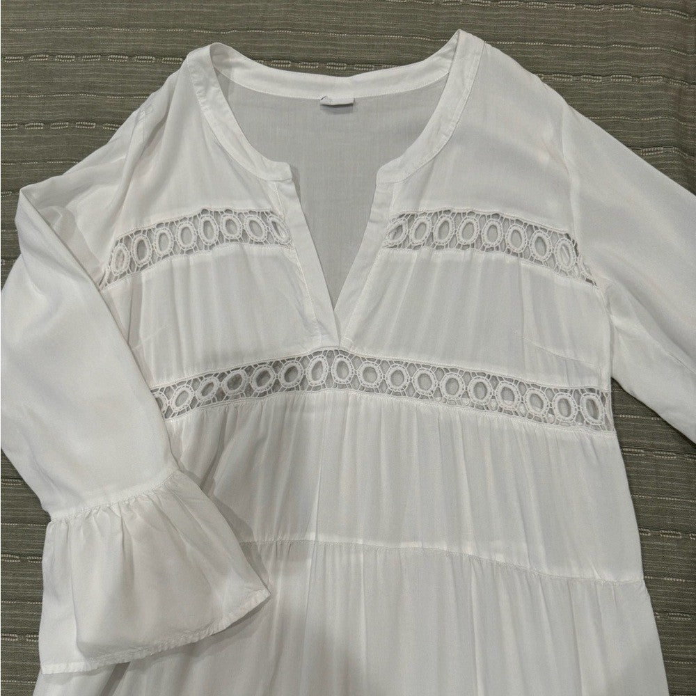 Lascana White dress- never worn besides trying it on. Size 8/10
