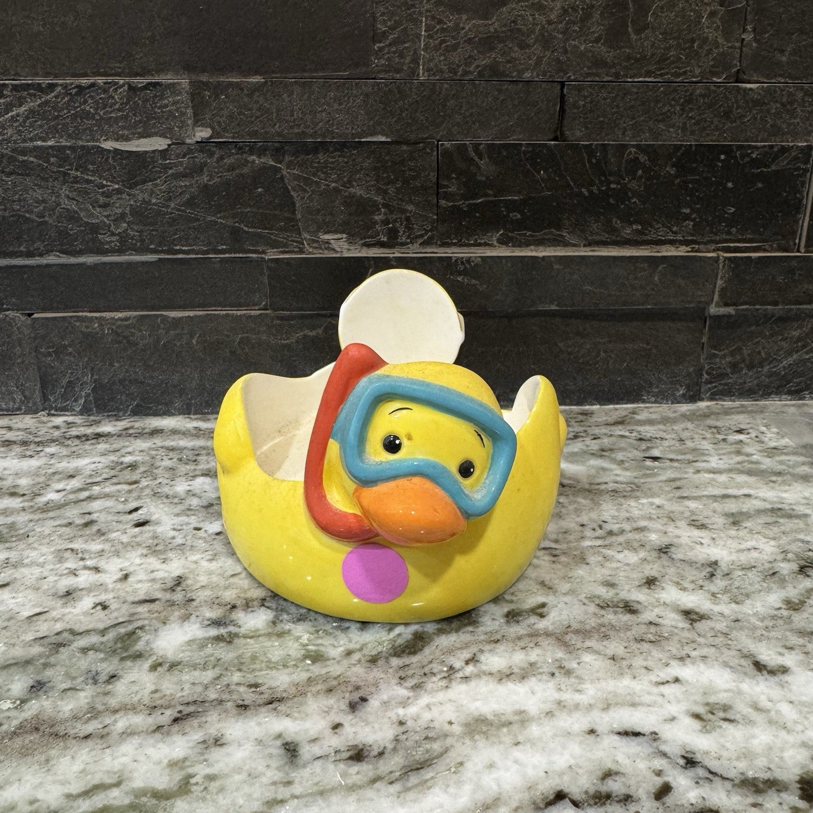 Retro Mother Browns ceramic swimming duck canisterCoyne's & Company Vintage 1999