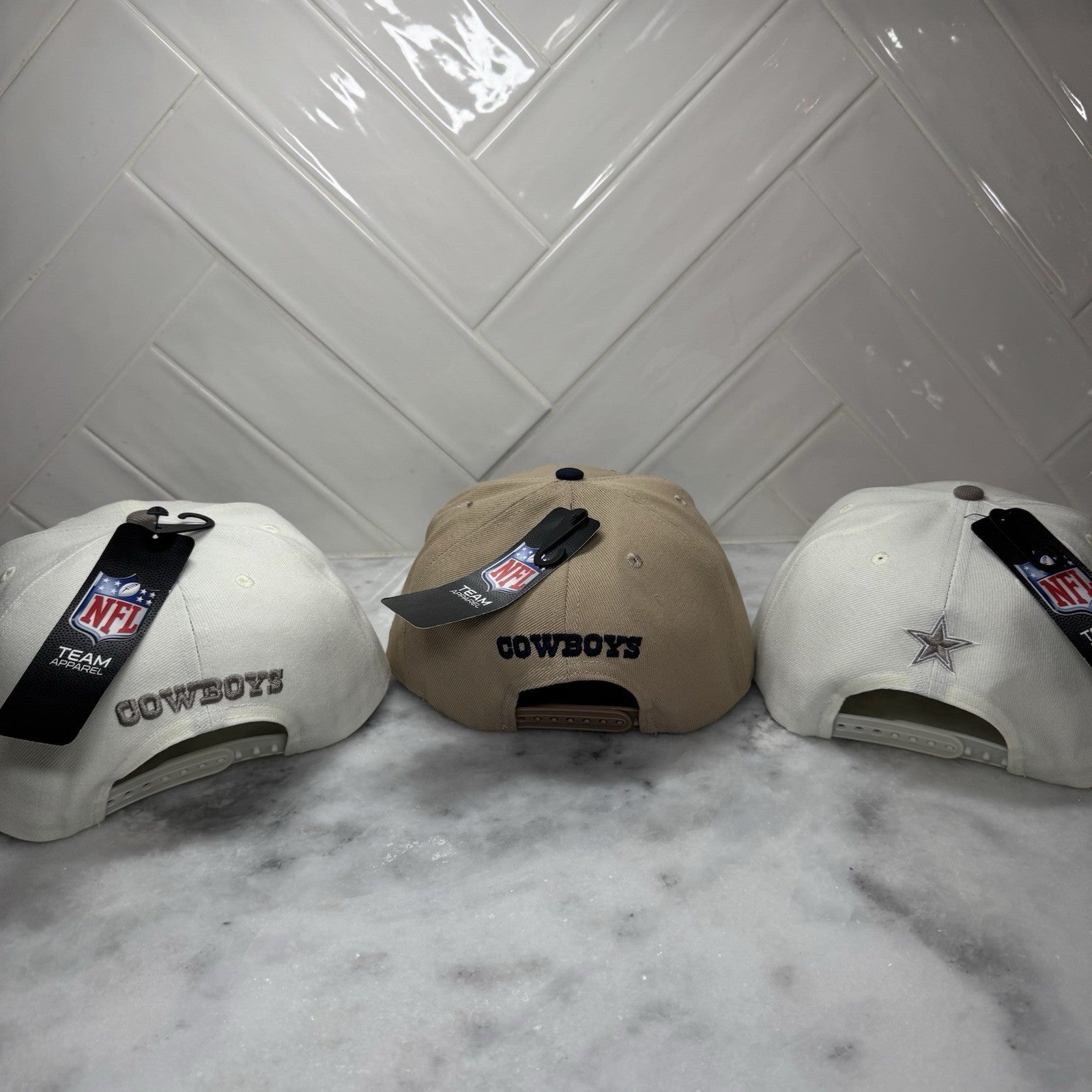 Dallas Cowboys Snapback Hat Lot NFL Ultra Game Team Apparel New OSFM