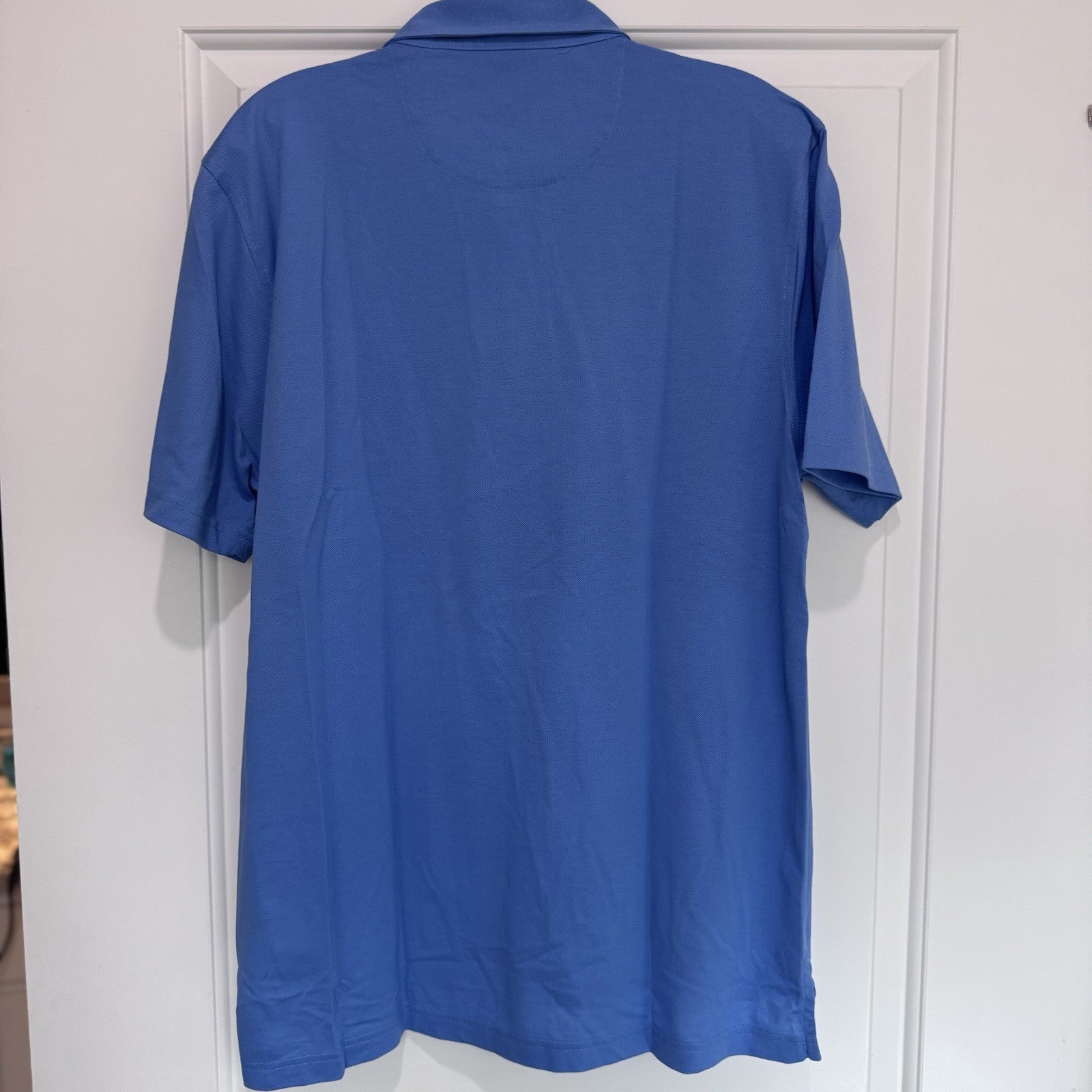 Brooks Brothers Supima Cotton Polo Shirt XL Blue Mens Short Sleeve Classic Fit