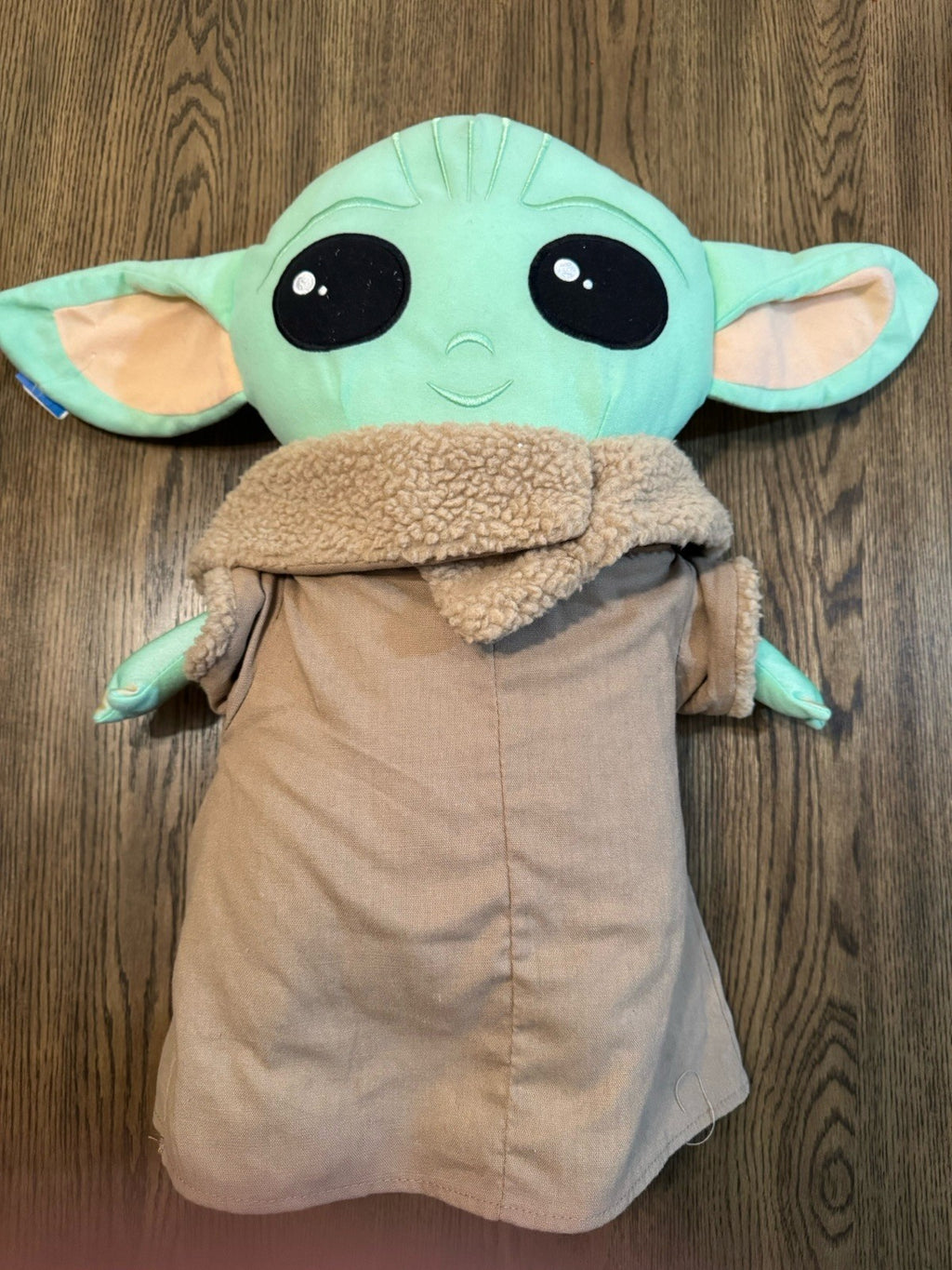 Star Wars Mandalorian Grogu The Child 22” Baby Yoda Plush Pillow Buddy Used