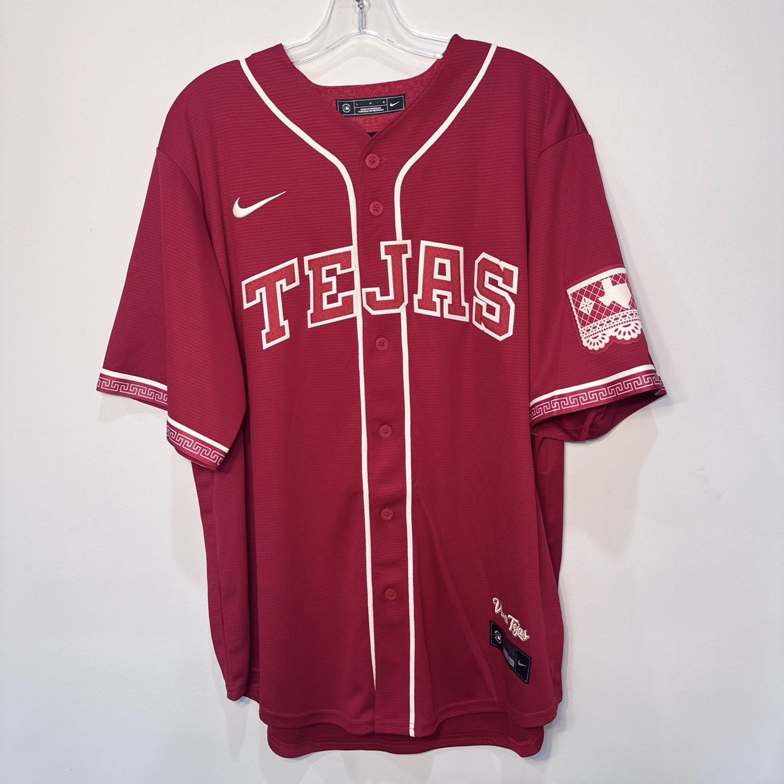 NWT Nike Texas Rangers Adolis Garcia #53 2026 City Connect Tejas Jersey L