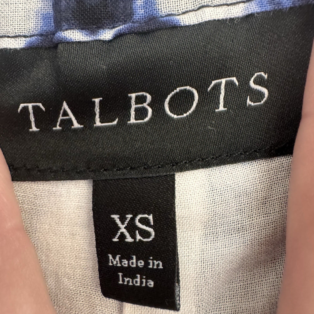 Talbots XS Shorts Bundle Lot 3 Tropical Pull On Summer Casual Linen
