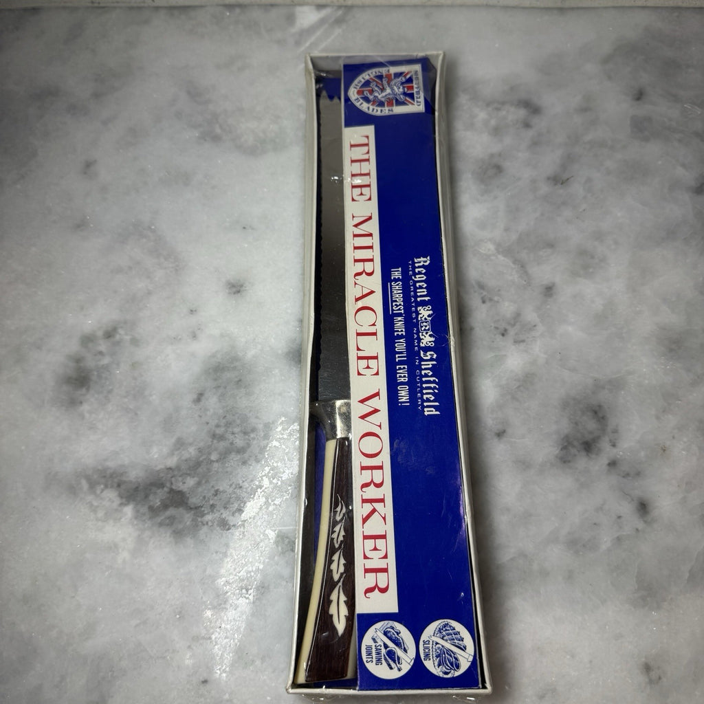 VTG ‘The Miracle Worker’ 12”Stainless Steel Knife by Regent Sheffield NIB