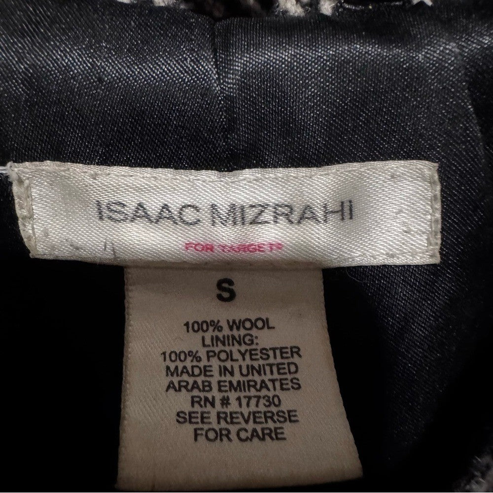 Isaac Mizrahi for Target Herringbone Wool Coat – Women's Small