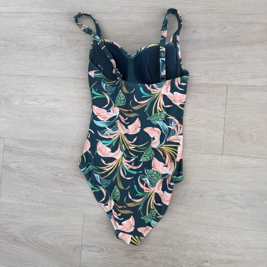 NIPTUCK Swim One Piece Multi Fit Cup Tropical Floral US 4 AU 8