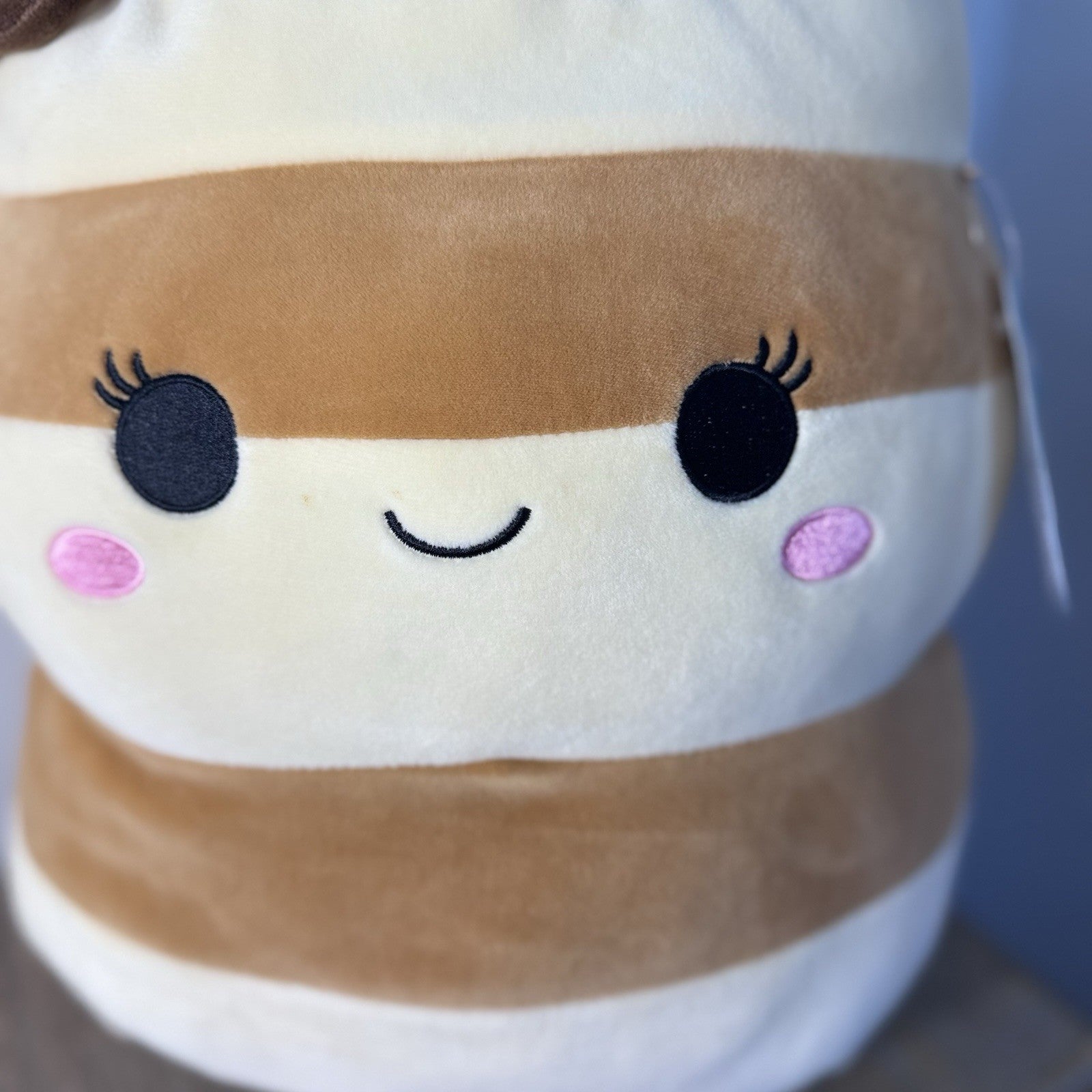 Squishmallow RARE  Rayen Pancake Plush Rayen 12” Stuffed Animal Kellytoy NWT