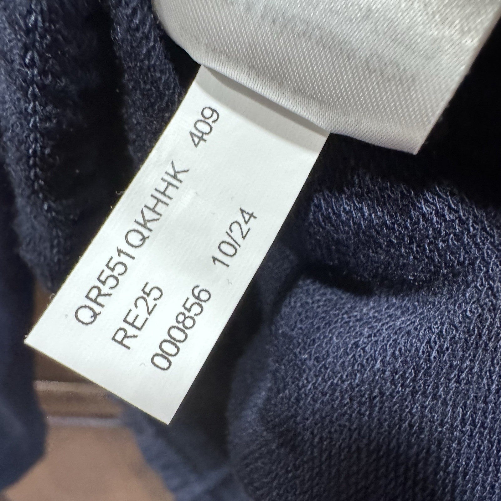 Michael Kors MK Navy Blue Pullover Sweatshirt Women’s Size M Logo