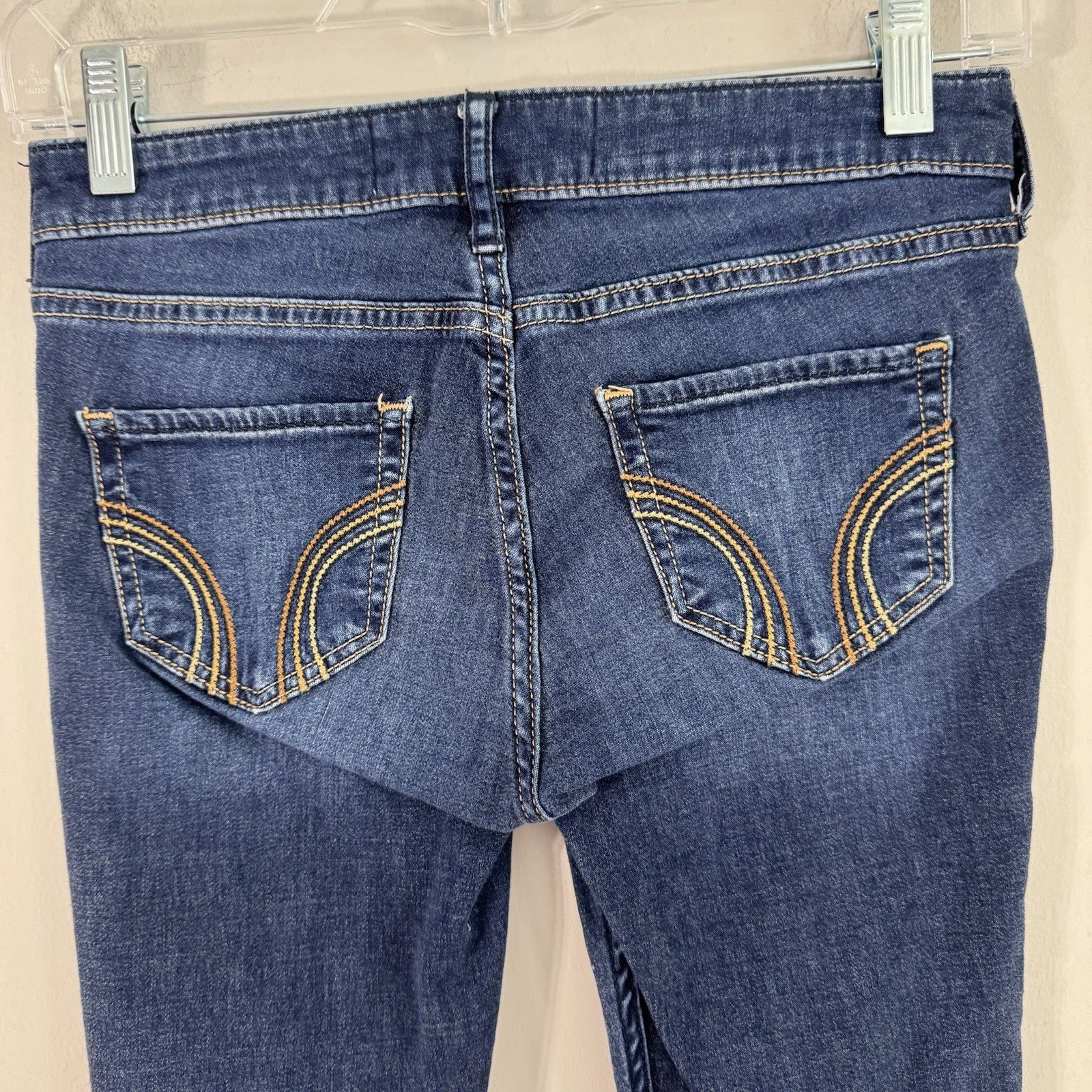 Hollister Jean Legging Womens Size 1S W25 L27 Skinny Stretch Blue Jeans