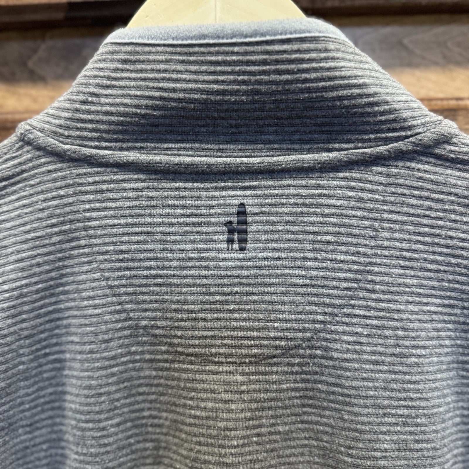 Johnnie-O “Stamford” Snap Pullover – Charcoal Gray – Men’s Medium