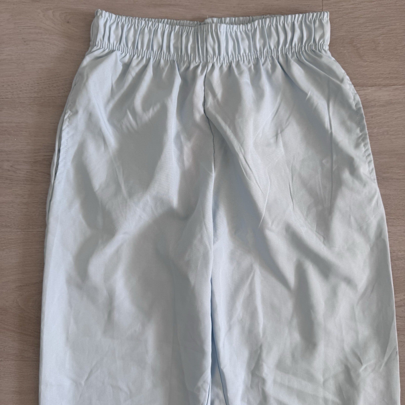 PrettyLittleThing Contrast Panel Joggers Blue Peach US 4 NWT