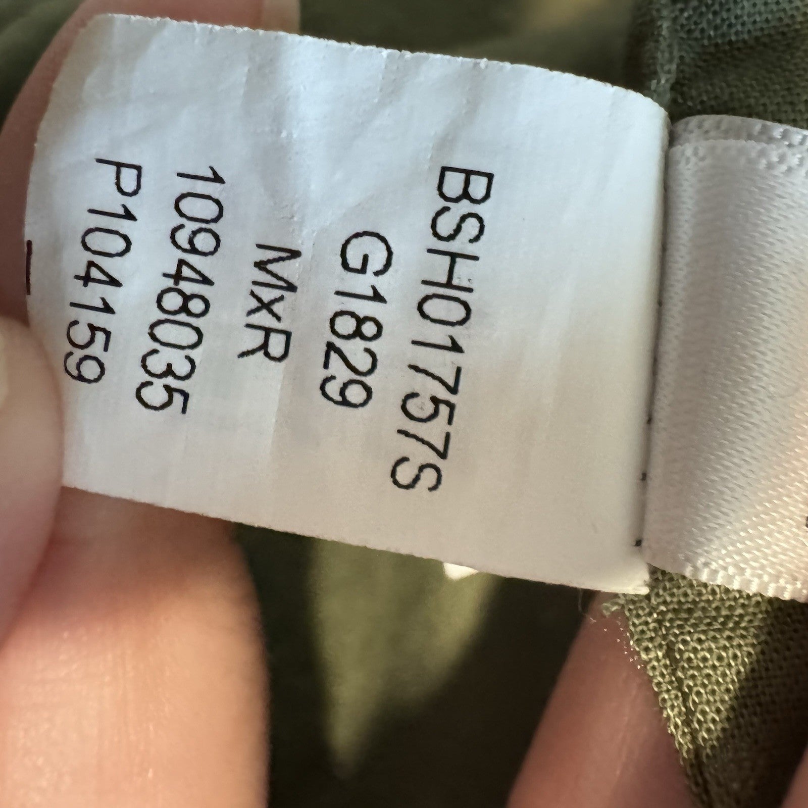 Bonobos Slim Fit Stretch Shirt Medium Green White Dot Print Short Sleeve