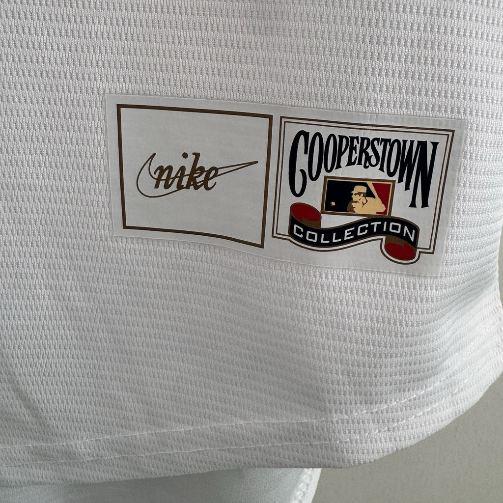 Nike Atlanta Braves Cooperstown Collection White Stitched Jersey Men’s M NWOT