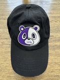 Rare Kanye West Black And Purple Smoking Panda Hat. Vintage