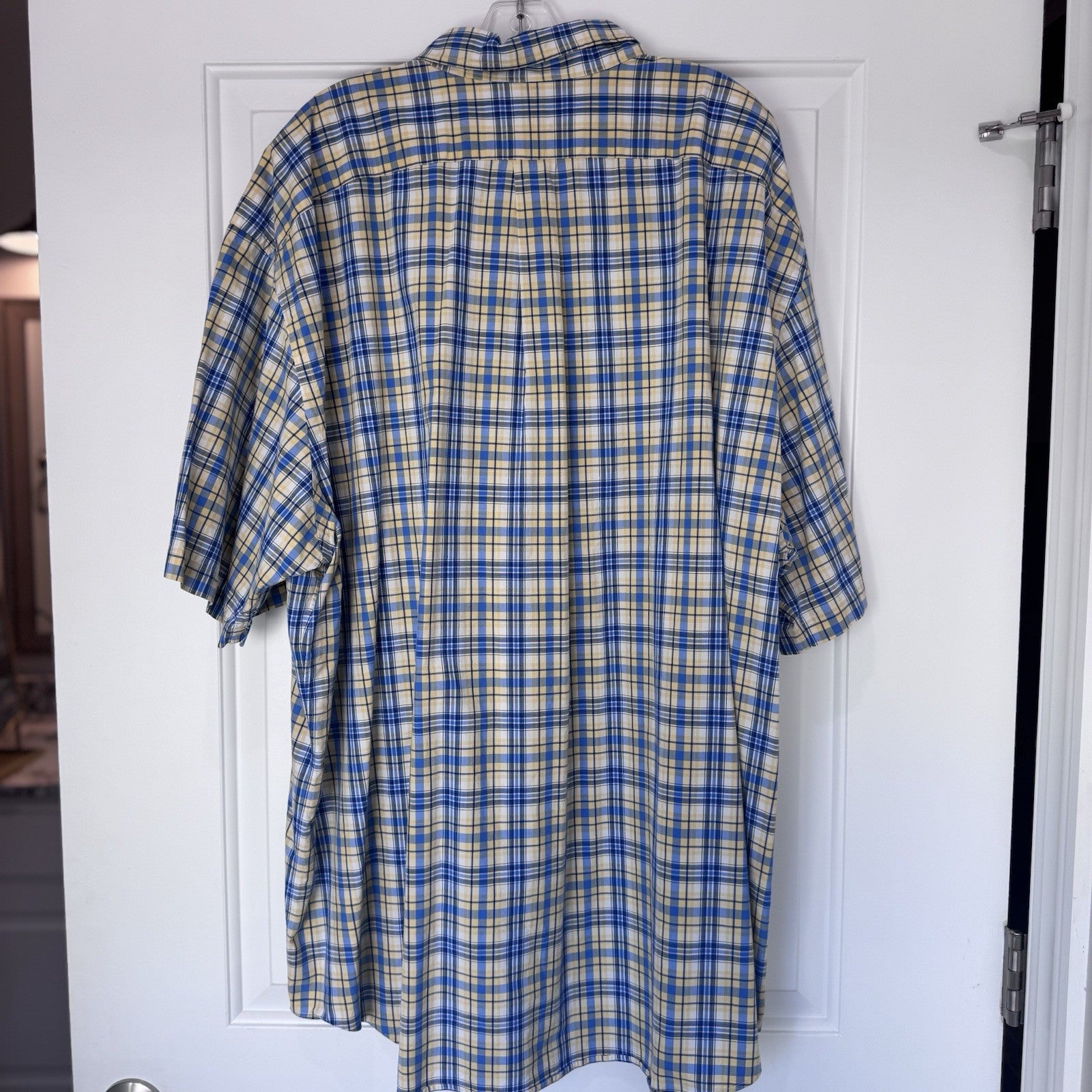 Ralph Lauren Classic Fit Plaid Button Down Shirt Mens 3XLT Big Tall