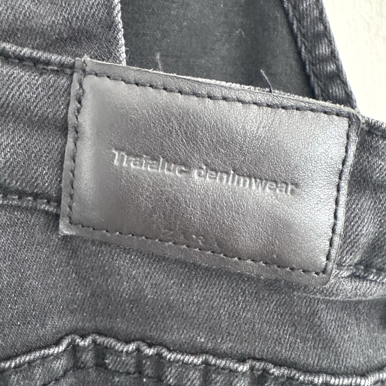 ZARA Trafaluc Black Denim Overalls XS Zip Front Raw Hem Cropped