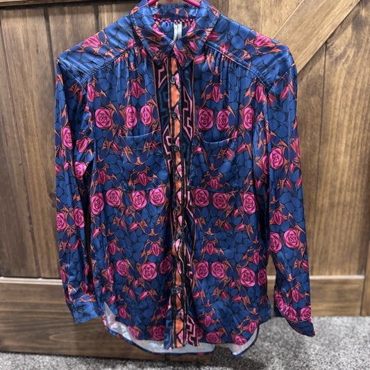 ANTHROPOLOGIE RELAXED BUTTONDOWN BLOUSE