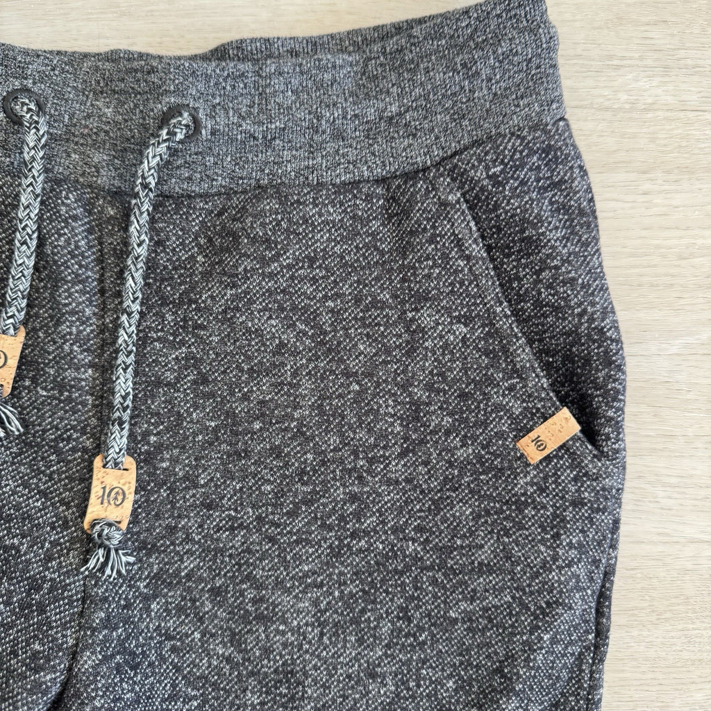 Tentree Jogger Sweatpants Small Organic Cotton Recycled Polyester Charcoal