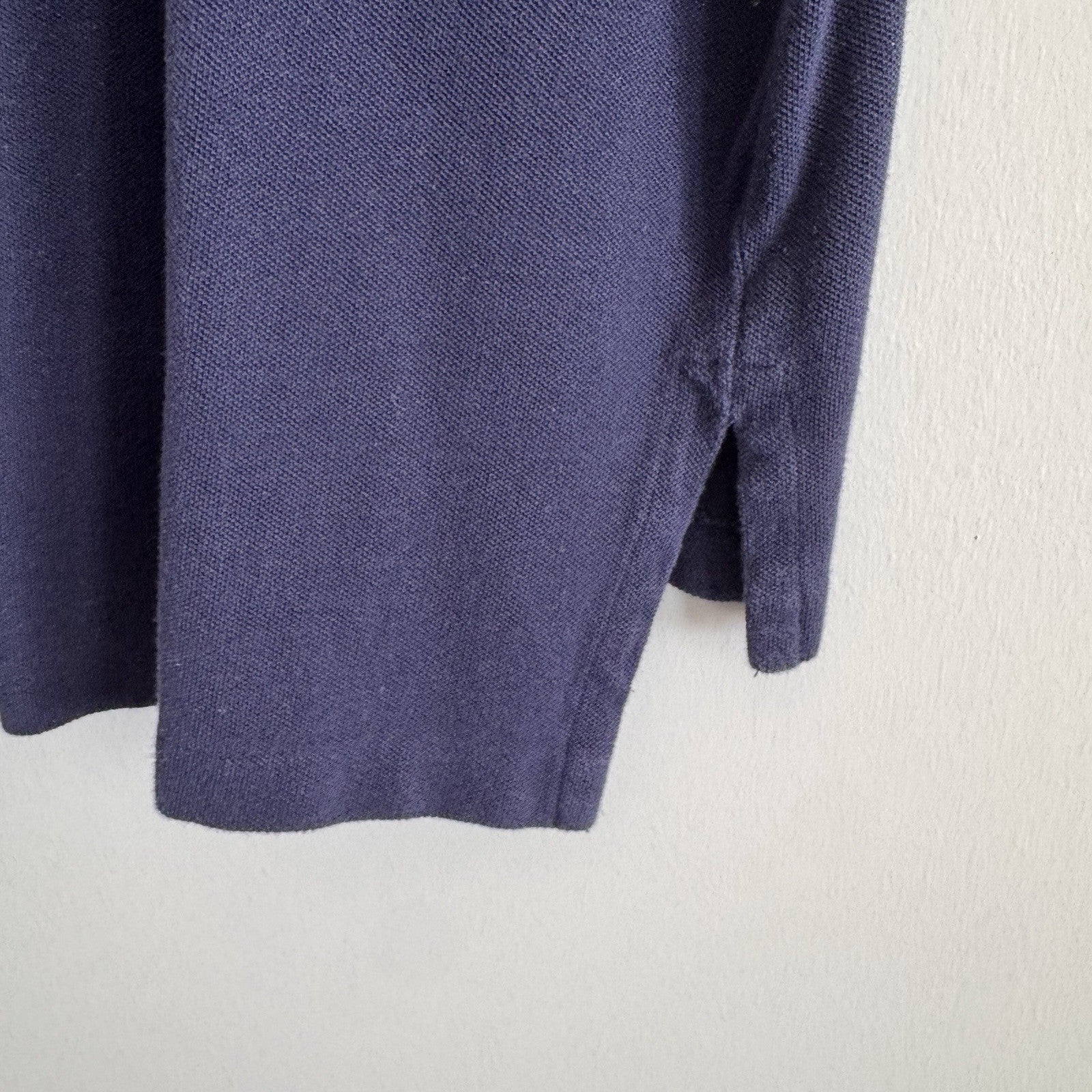 Polo Ralph Lauren Colorblock Polo Shirt Mens Large Yellow Blue Classic Fit 