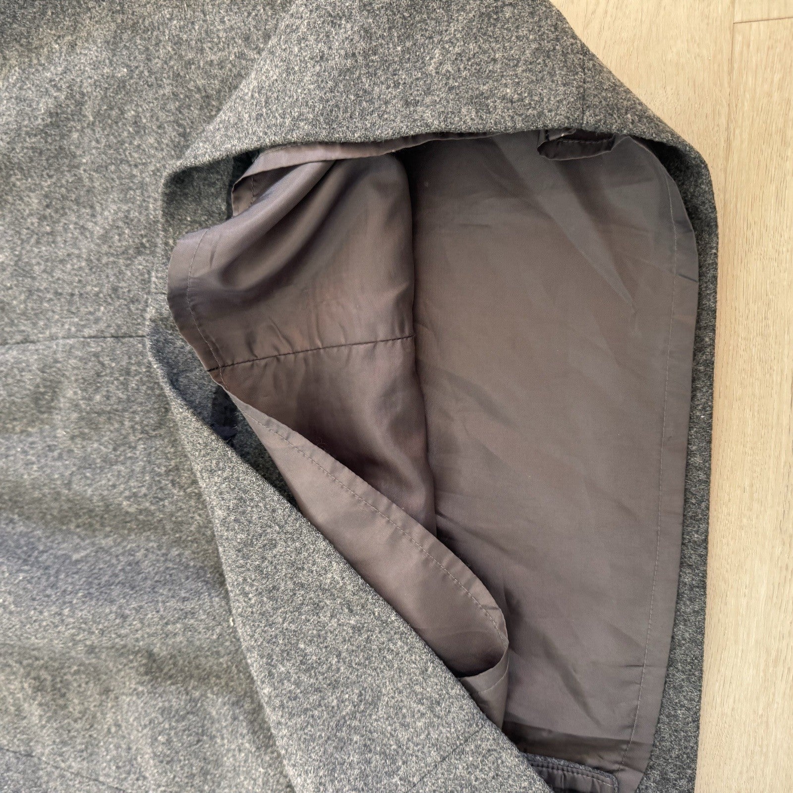 J Crew The Pencil Skirt 12 Gray Wool Blend Zip Career Office Classic Women’s