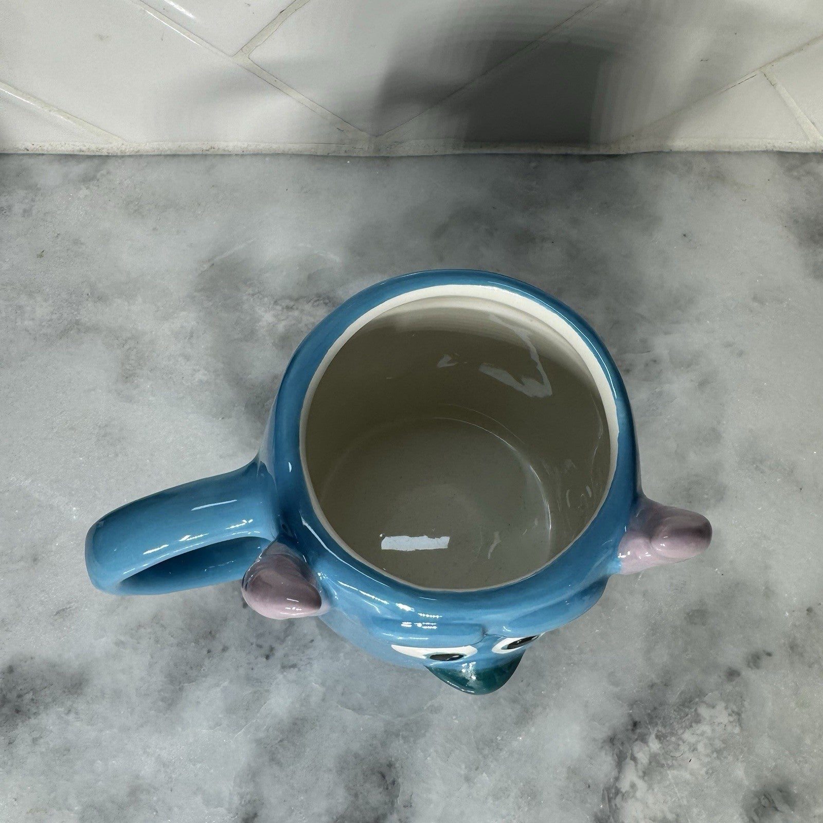 Disney Pixar Monsters Inc Sulley 3D Ceramic Coffee Mug Blue Character Cup