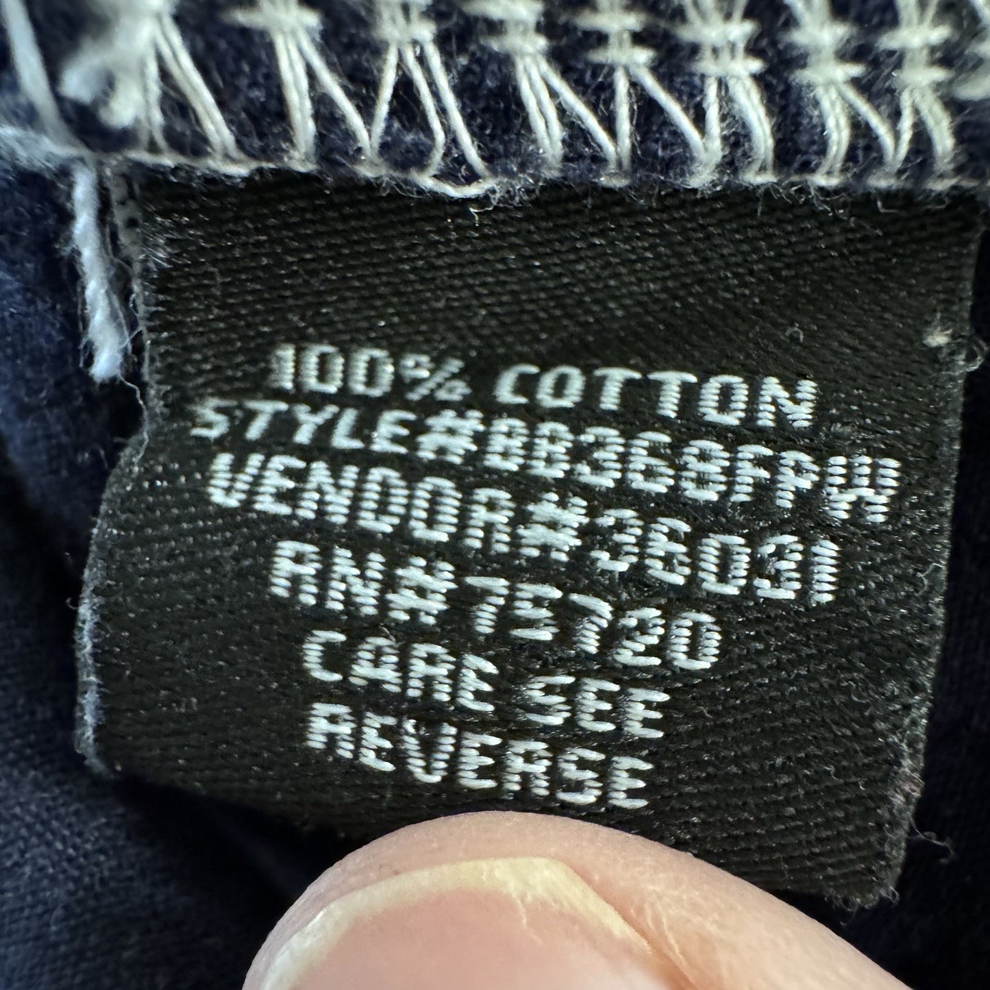 Buckle Black Shirt Men’s M Western Snap Front Denim Look Stitch Detail Cotton