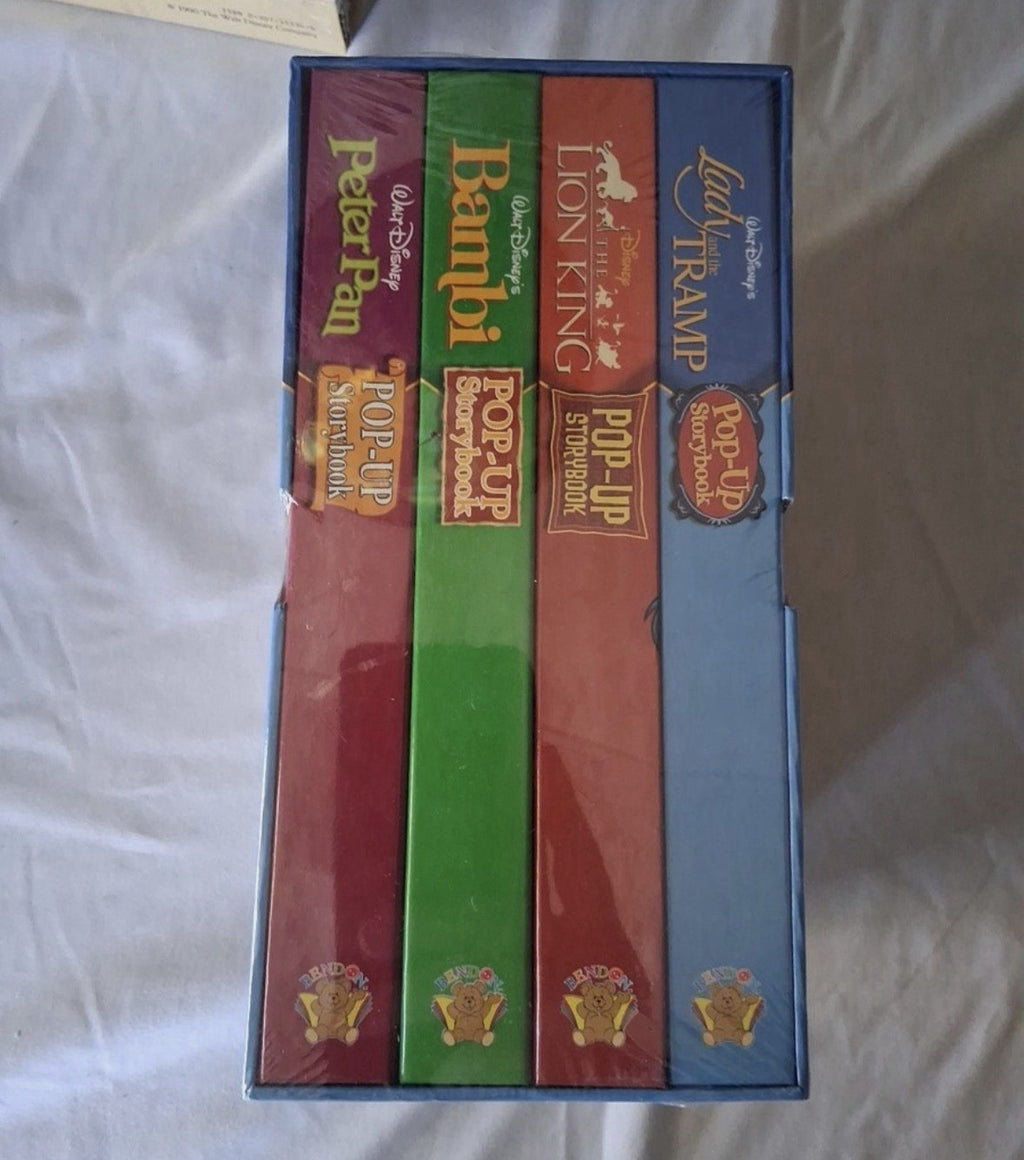 Vintage And Rare Disney Pop Up Classic Collection Sealed 4 Pack