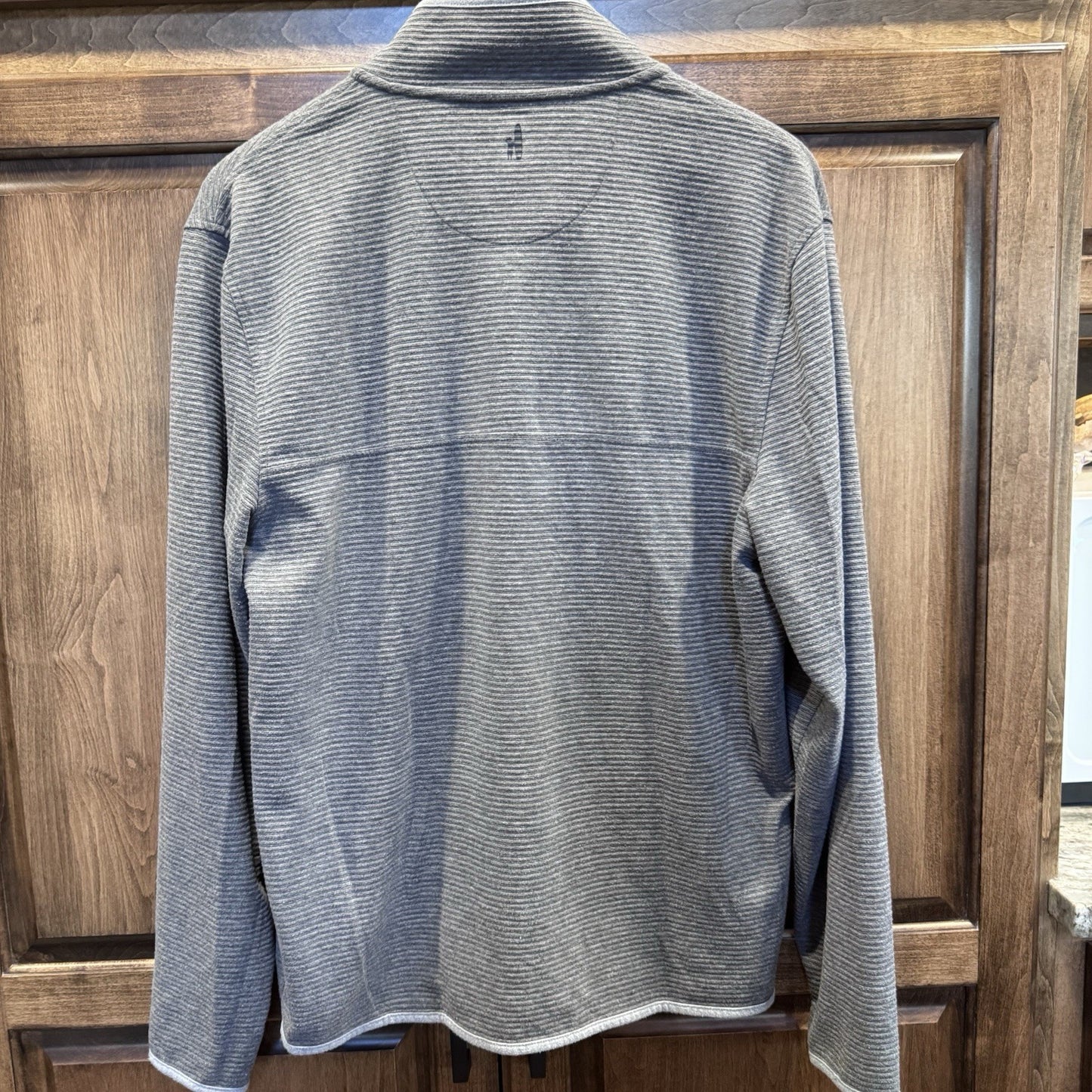 Johnnie-O “Stamford” Snap Pullover – Charcoal Gray – Men’s Medium