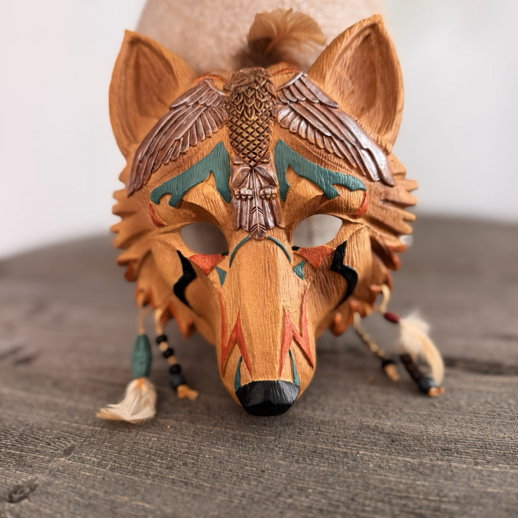 Hamilton Collection Sacred Spirits Totem Masks Spirit of Strength & Power Set