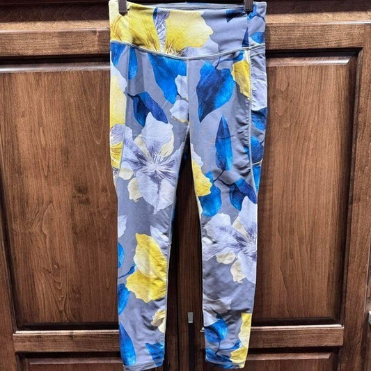 CALIA by Carrie Underwood Floral Leggings - Size Small