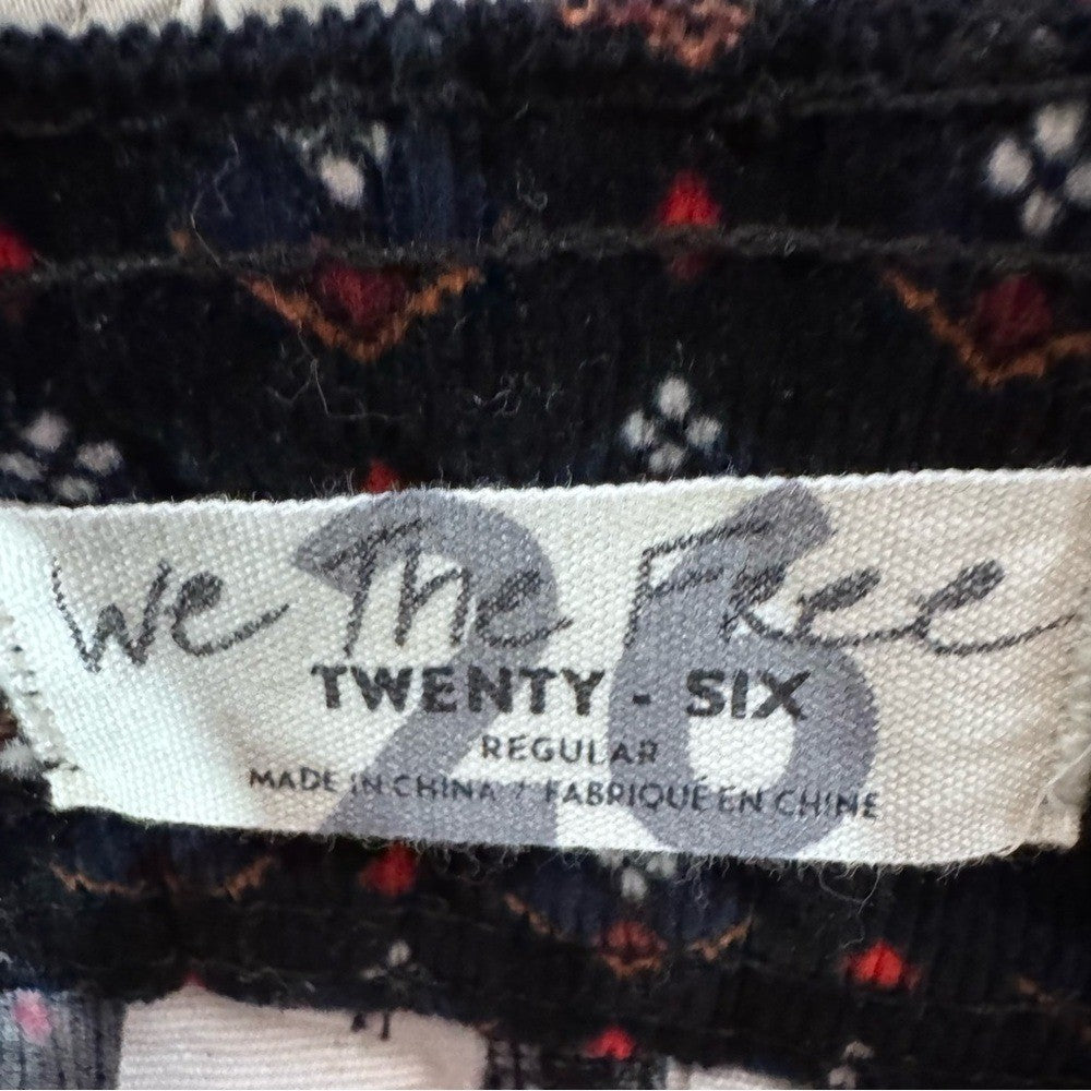 We The Free by Free People Corduroy Mini Skirt - Size 26