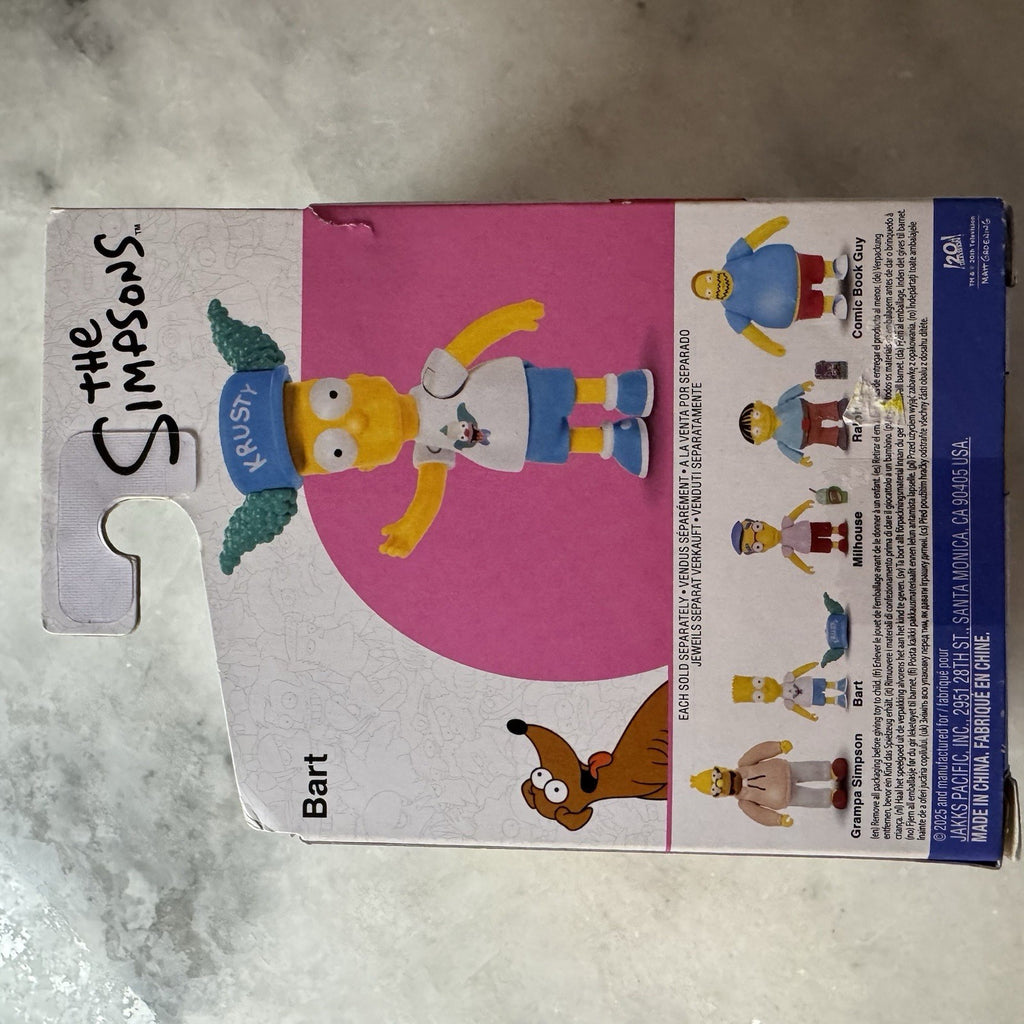 The Simpsons Action Figure Lot Bart Homer Marge Lisa Barney Ned Jimbo Jakks NEW