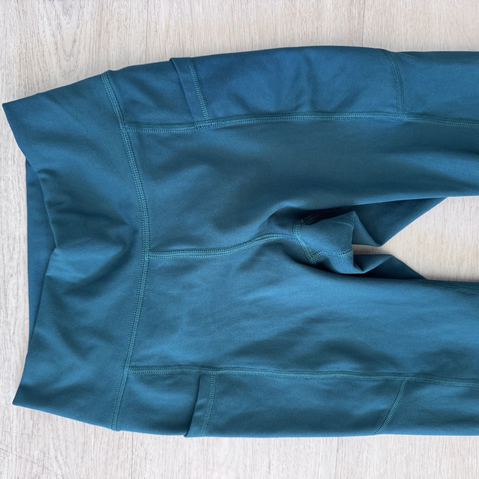 Gilly Hicks Leggings Women Small Teal High Rise Stretch Recycled Activewear 