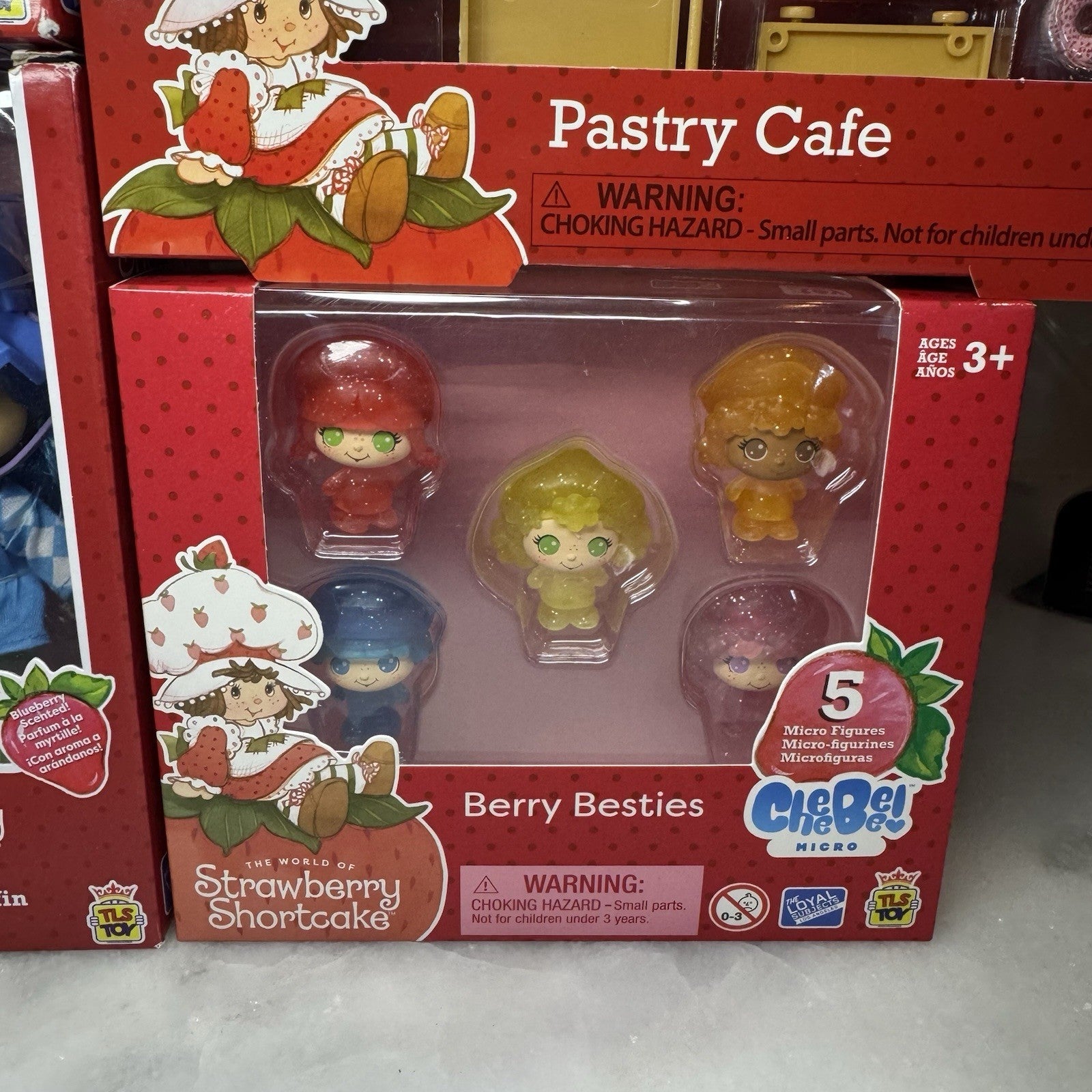 Strawberry Shortcake Doll & Teeny Tinies Lot Blueberry Muffin Plum Set