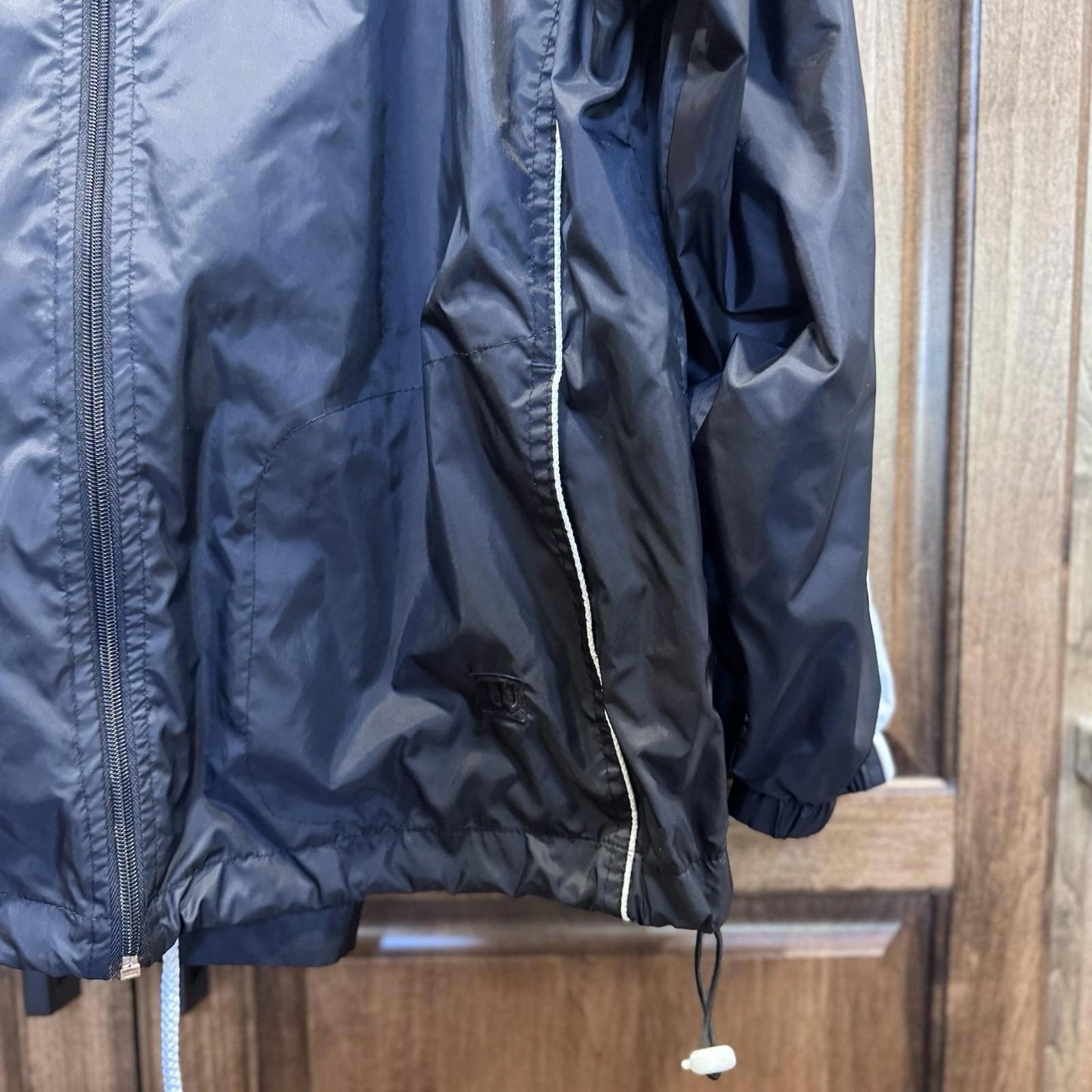 Vintage Wilson Windbreaker Tracksuit  L – Black Jacket & Pants, 90s VTG