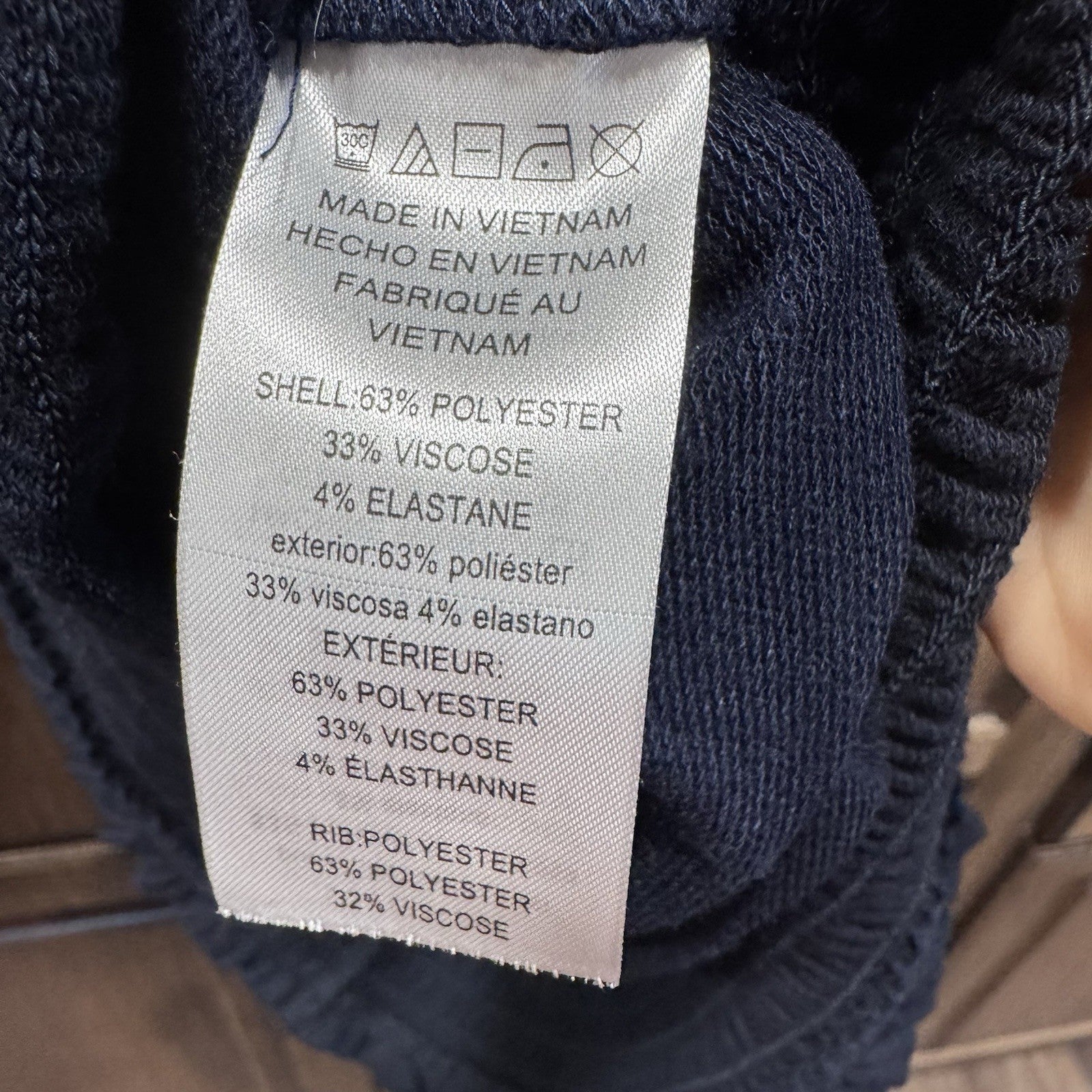 Michael Kors MK Navy Blue Pullover Sweatshirt Women’s Size M Logo